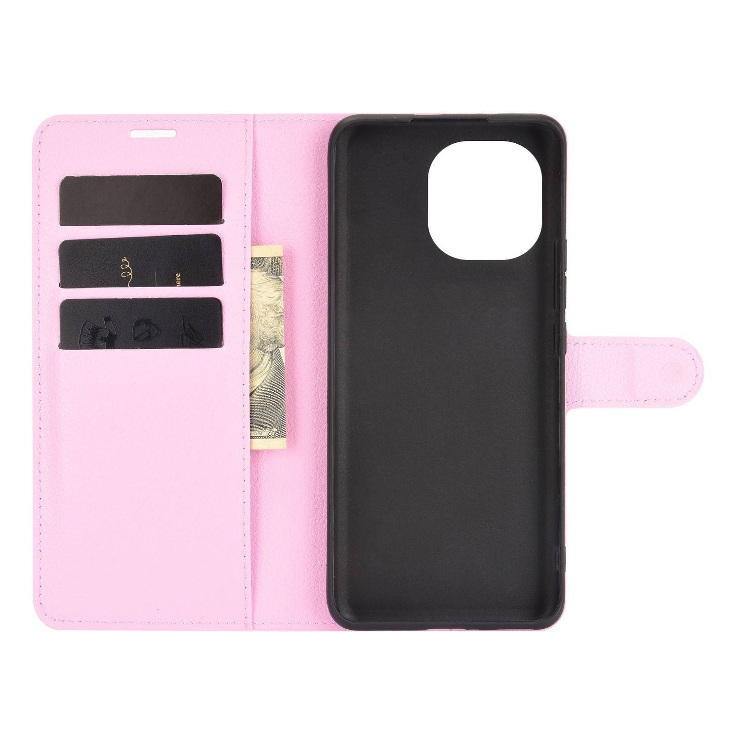Xiaomi Mi 11 Handyhülle Bookcover Rosa