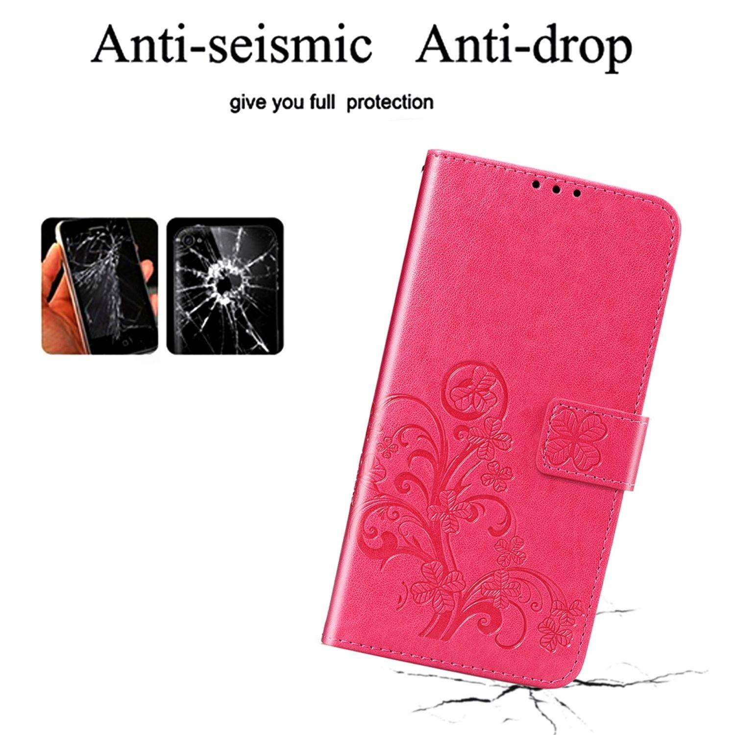 Nokia 2.2 Handyhülle Bookcover Schwarz