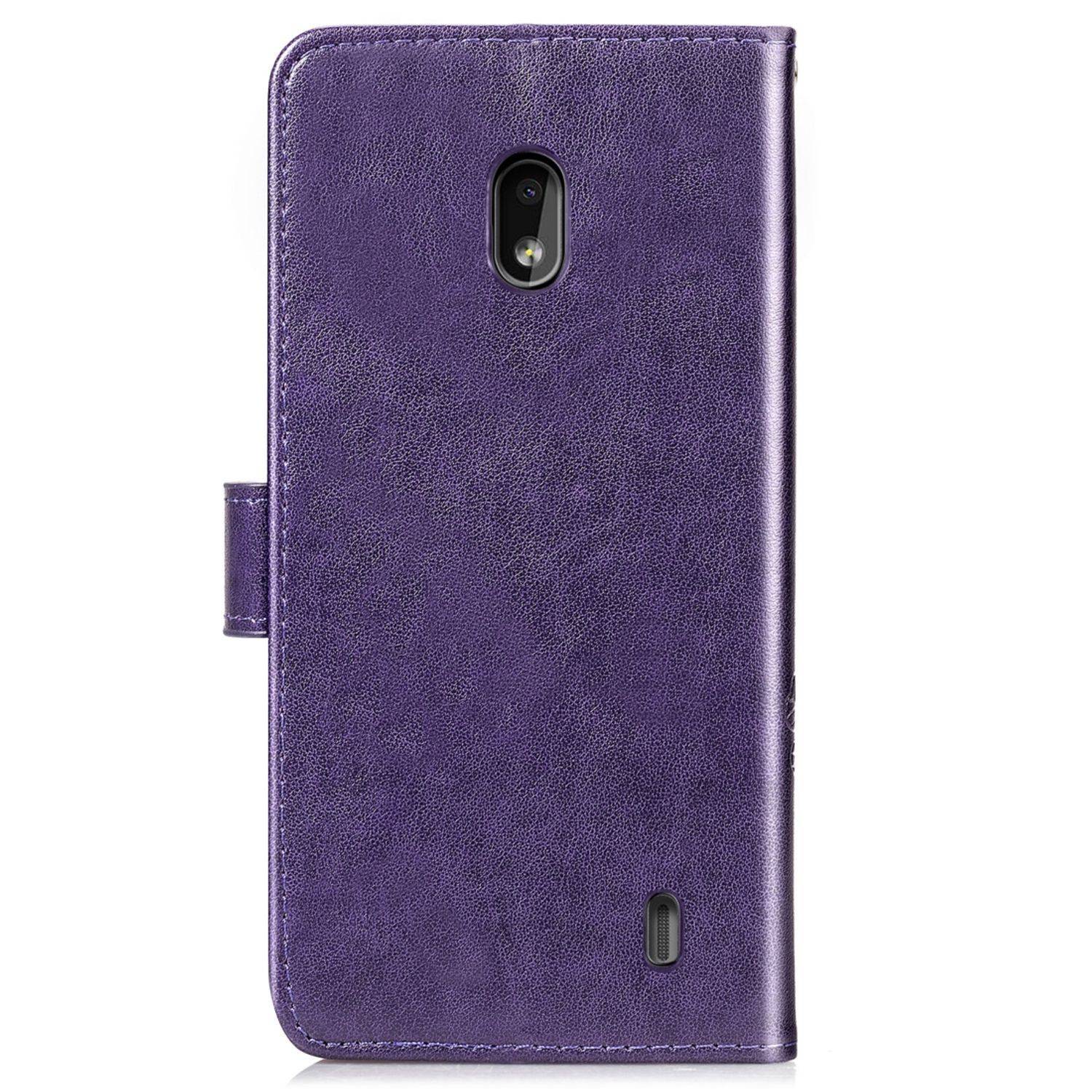 Nokia 2.2 Handyhülle Bookcover Violett