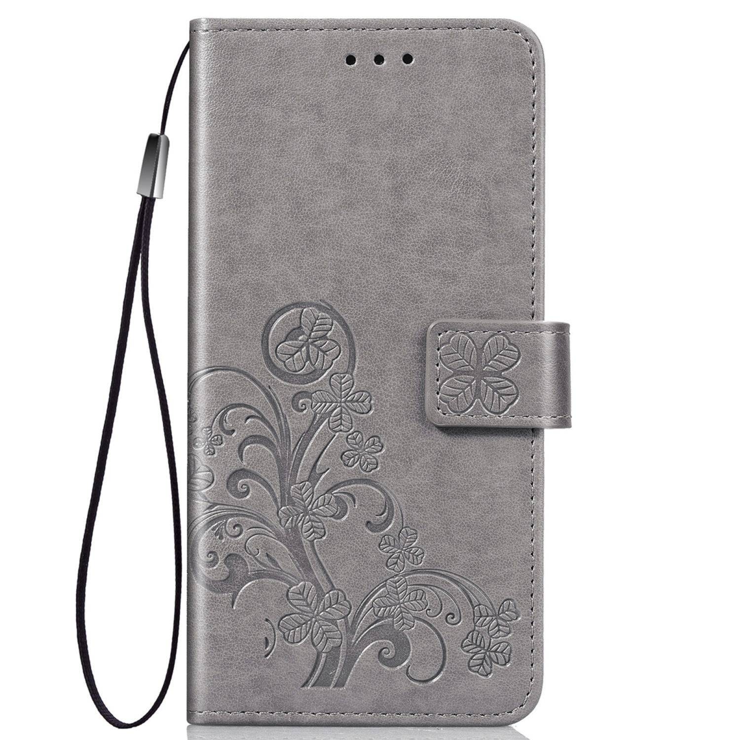 Nokia 2.2 Handyhülle Bookcover Grau