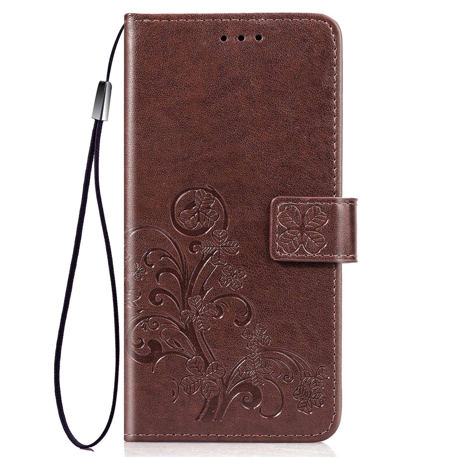 Nokia 2.2 Handyhülle Bookcover Braun