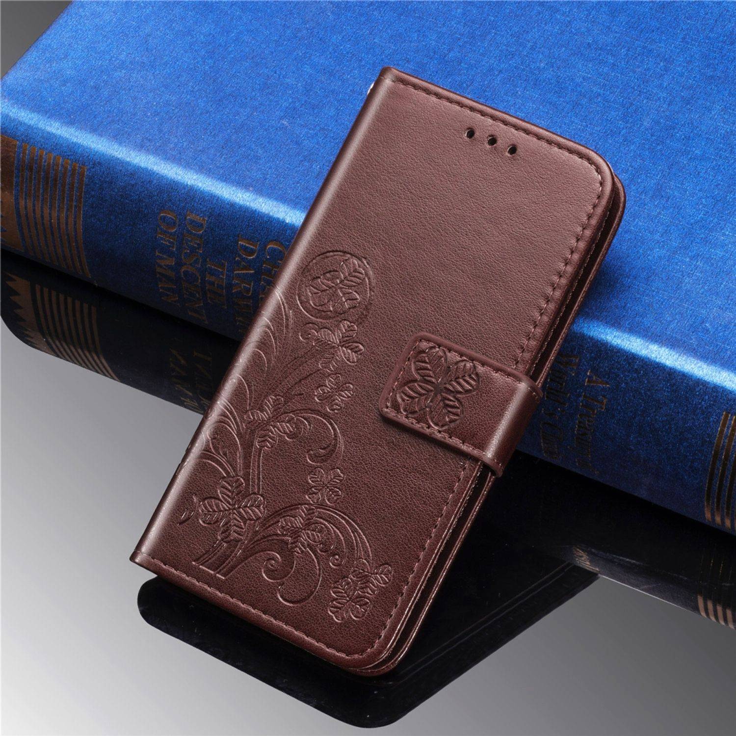 Nokia 2.2 Handyhülle Bookcover Braun