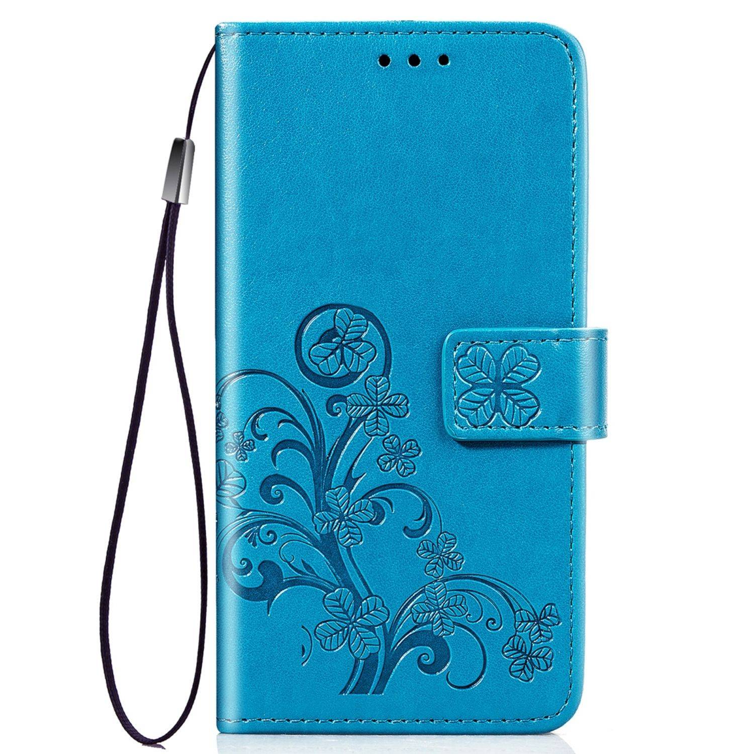Nokia 2.2 Handyhülle Bookcover Blau