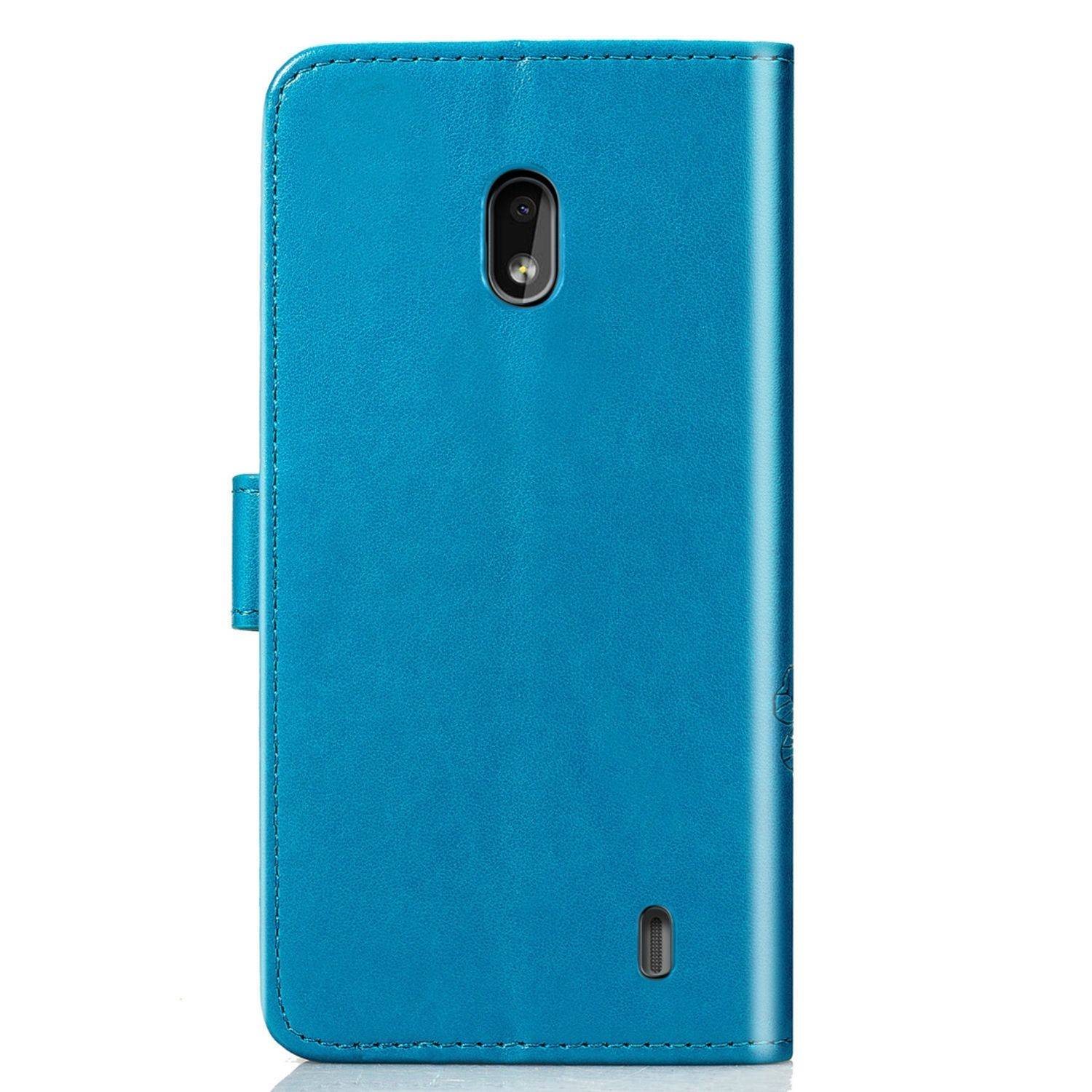 Nokia 2.2 Handyhülle Bookcover Blau