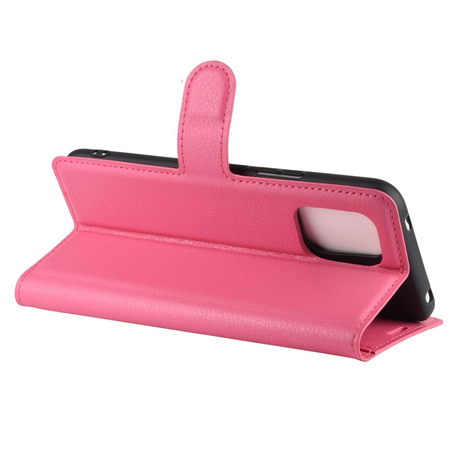 Xiaomi Mi 10 Lite 5G Handyhülle Bookcover Rosa