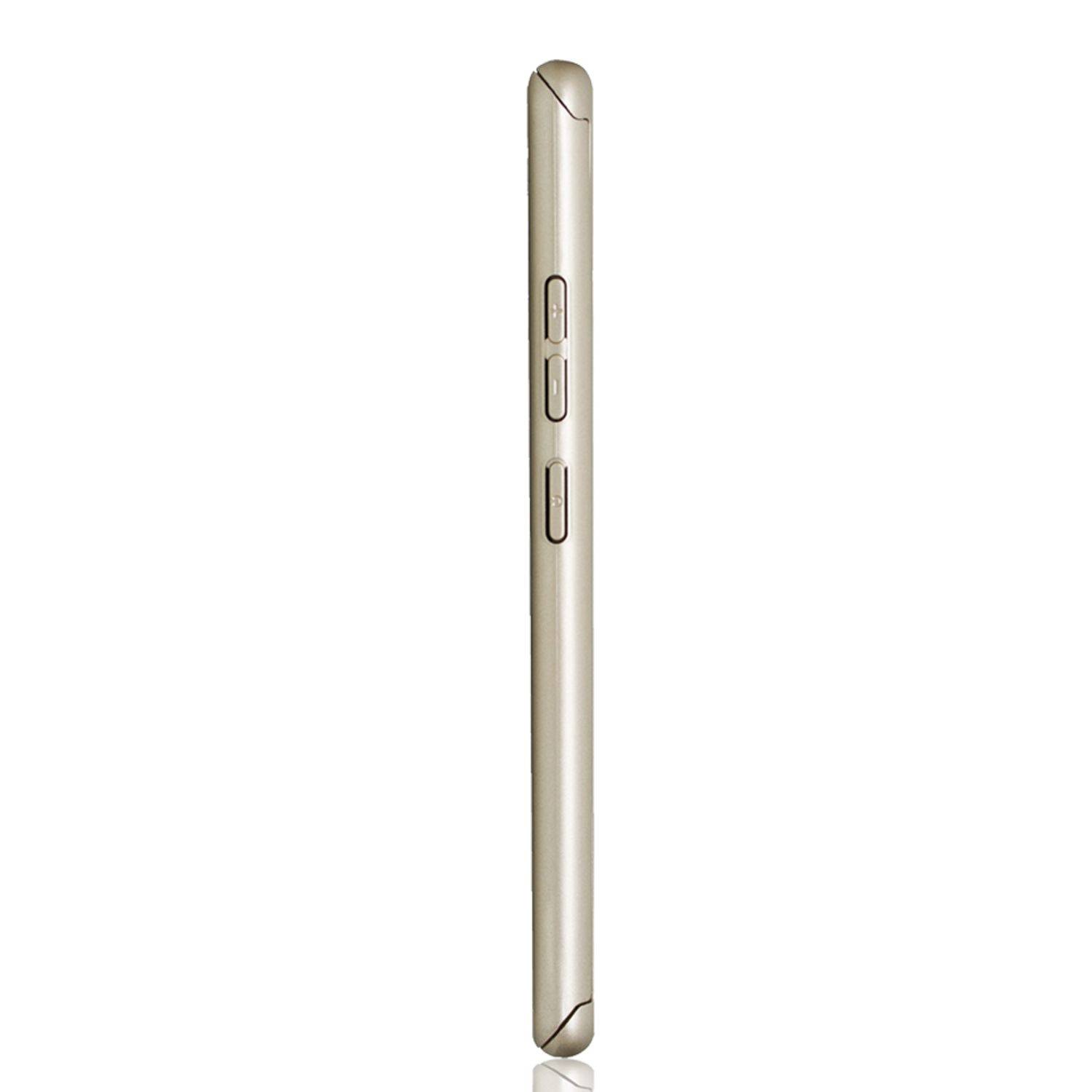 Samsung Galaxy S20 Ultra Handyhülle 360 Grad Schutz Full Cover Gold