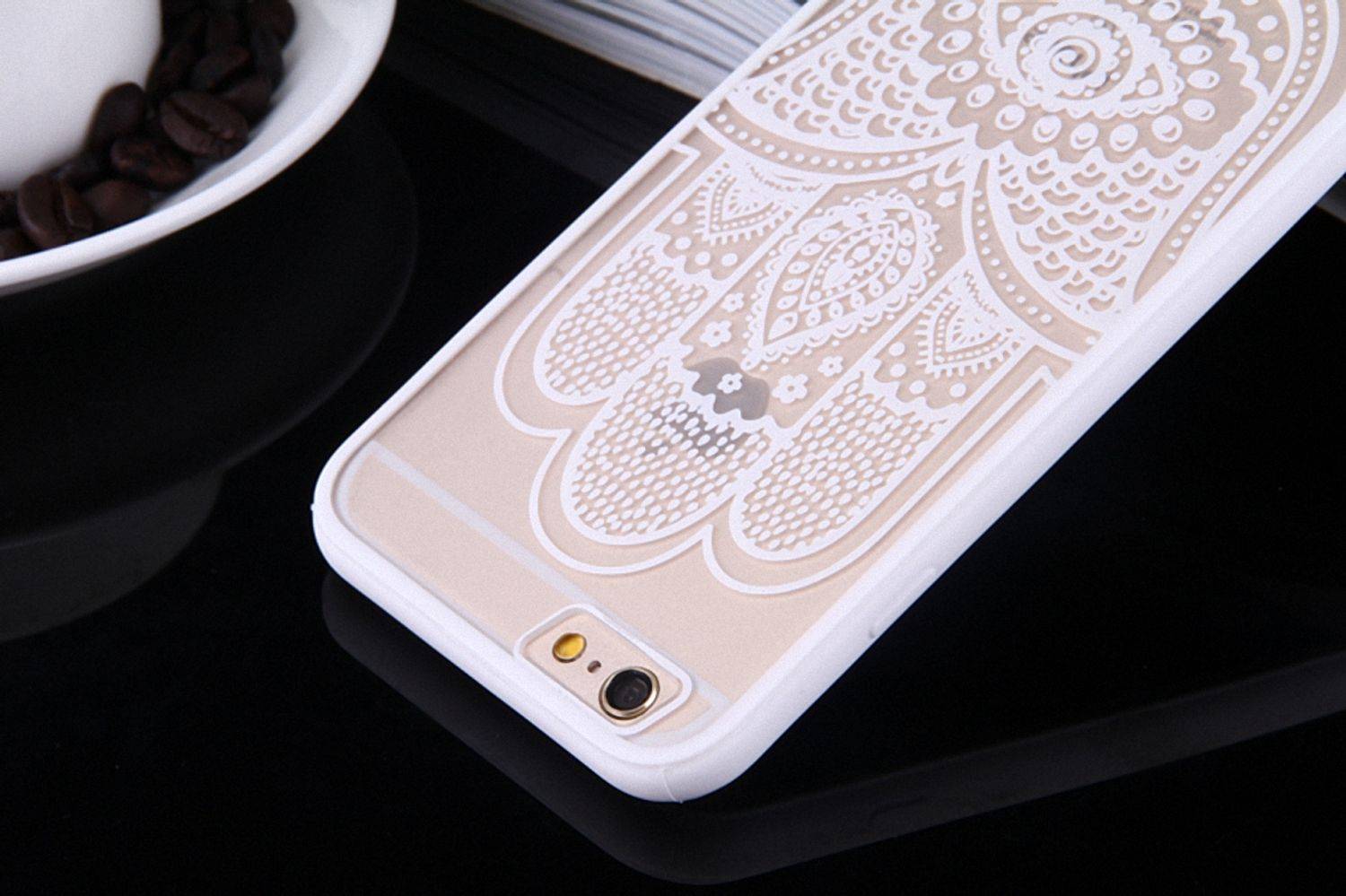 Apple iPhone SE 2020 Handyhülle Backcover Weiß