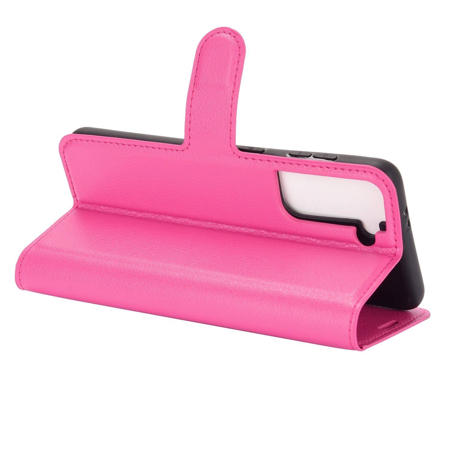 Samsung Galaxy S21 Plus Handyhülle Bookcover Rosa