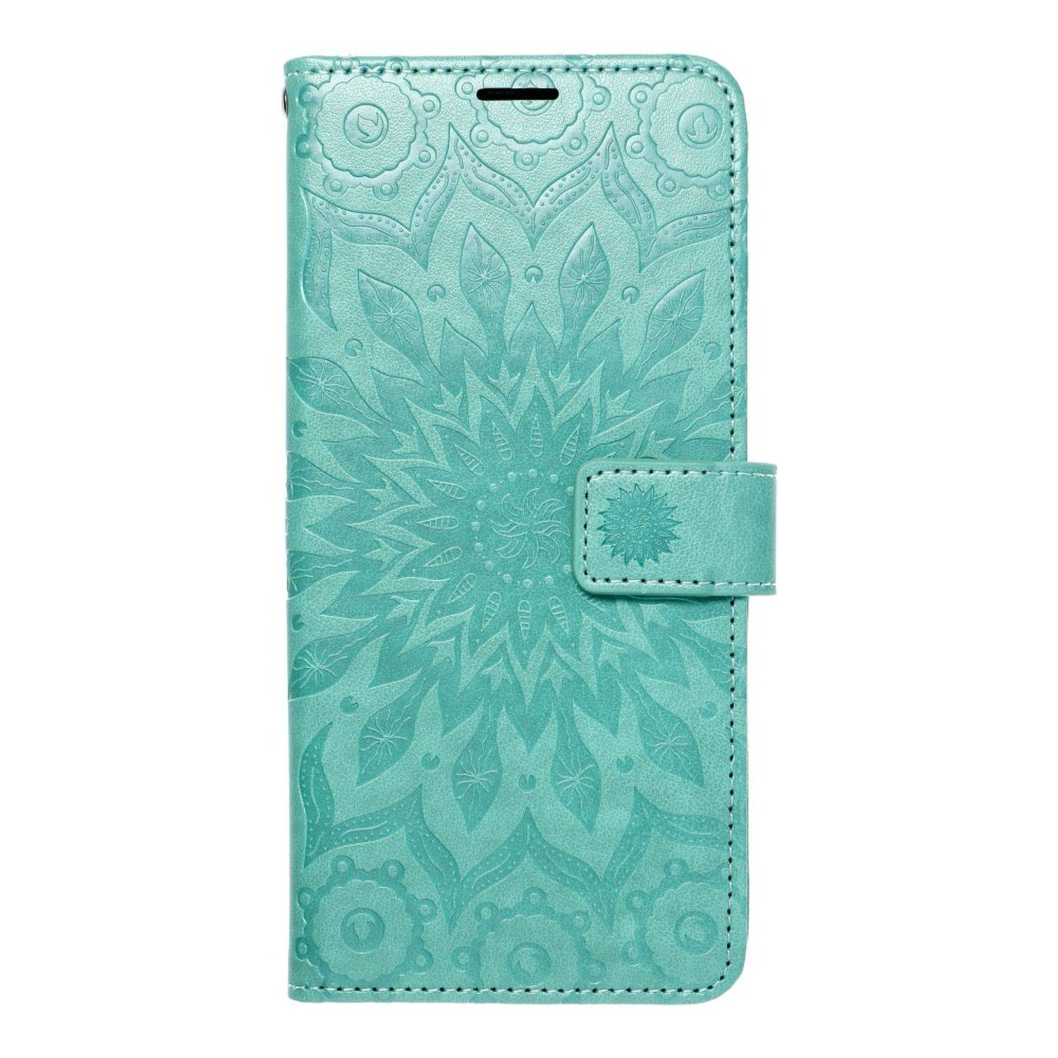 Hülle kompatibel mit Samsung Galaxy A72 Kunstleder Handyhülle - Handy Case Grün