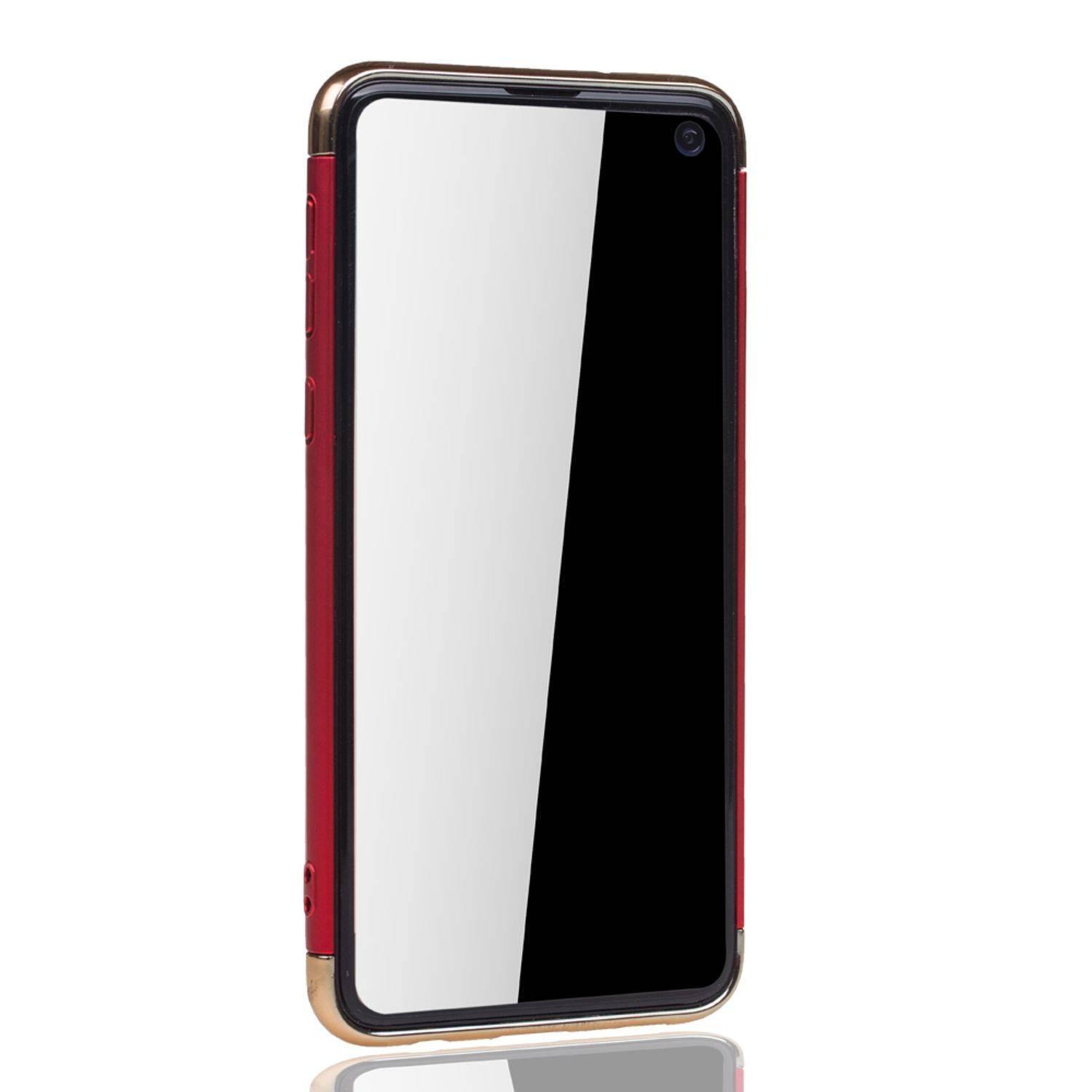 Samsung Galaxy S10e Handyhülle Backcover Rot