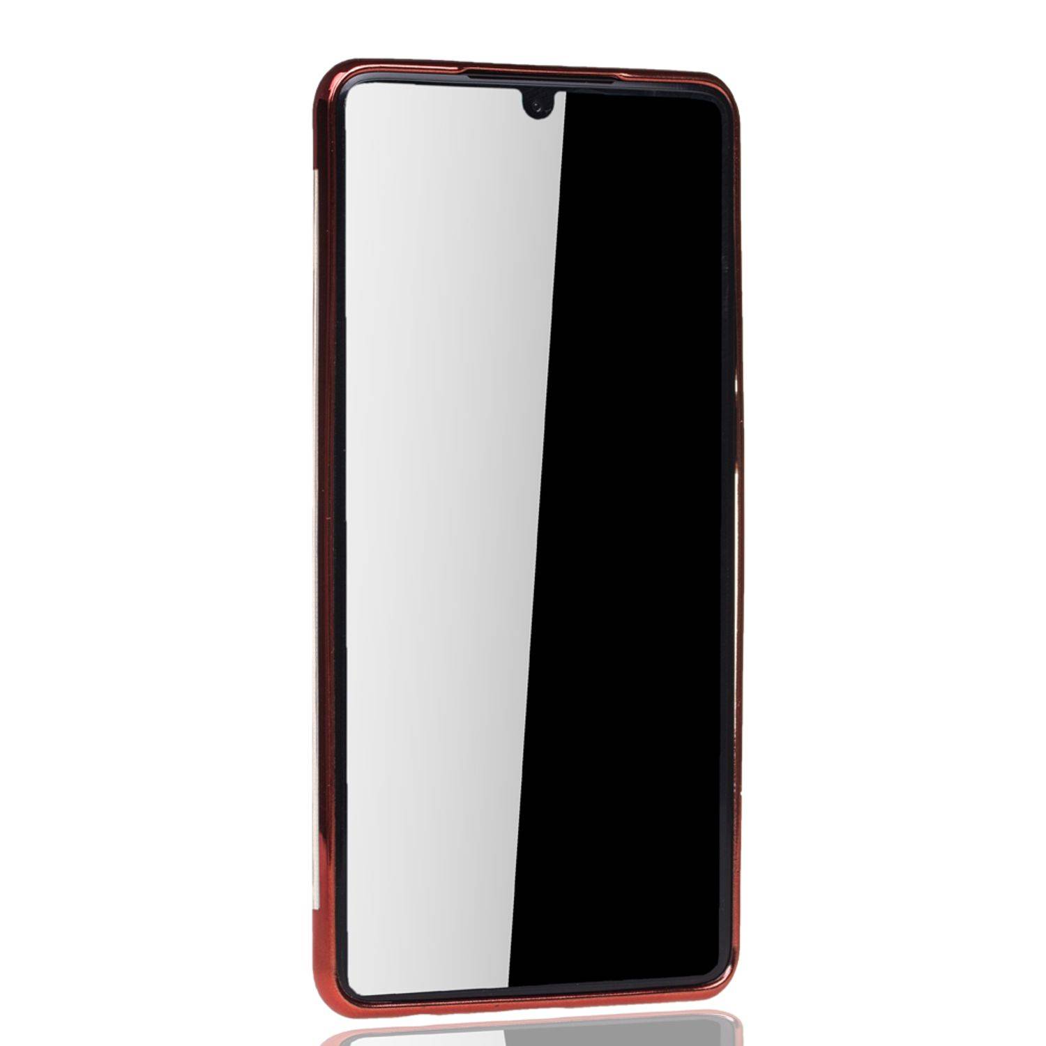 Huawei P30 Handyhülle Bumper Backcover Rot