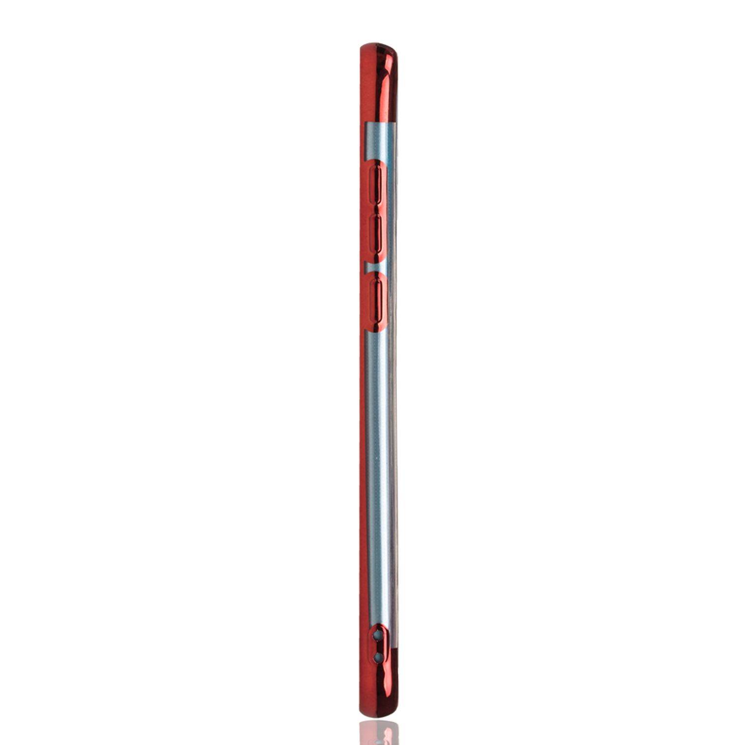 Huawei P30 Handyhülle Bumper Backcover Rot