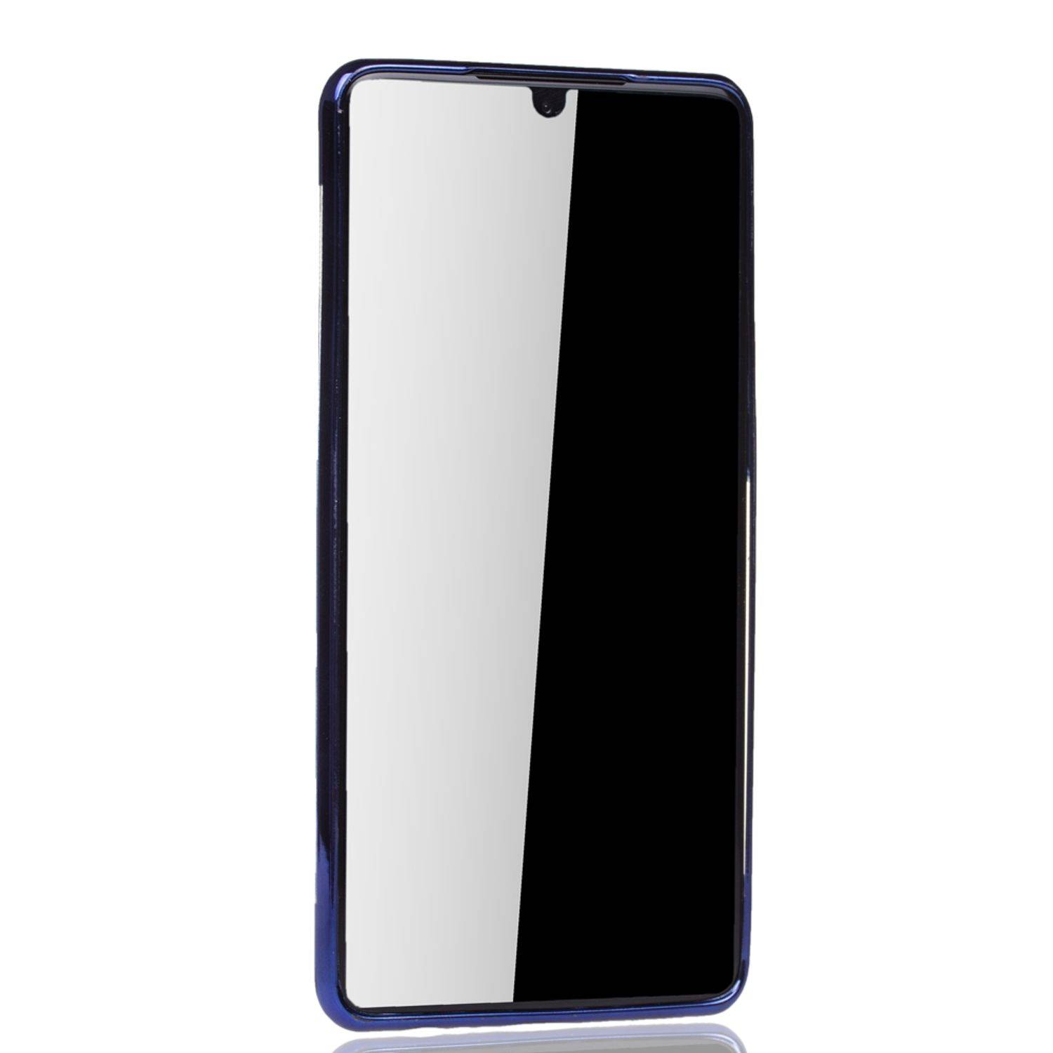 Huawei P30 Handyhülle Bumper Backcover Blau