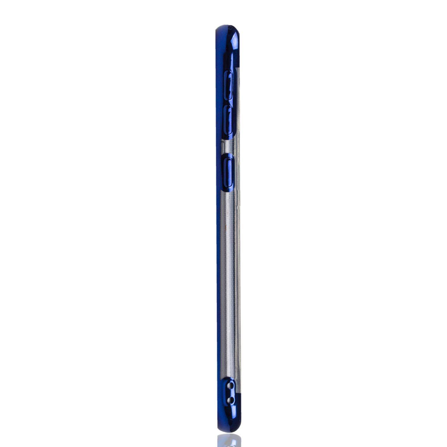 Samsung Galaxy M20 Handyhülle Bumper Backcover Blau