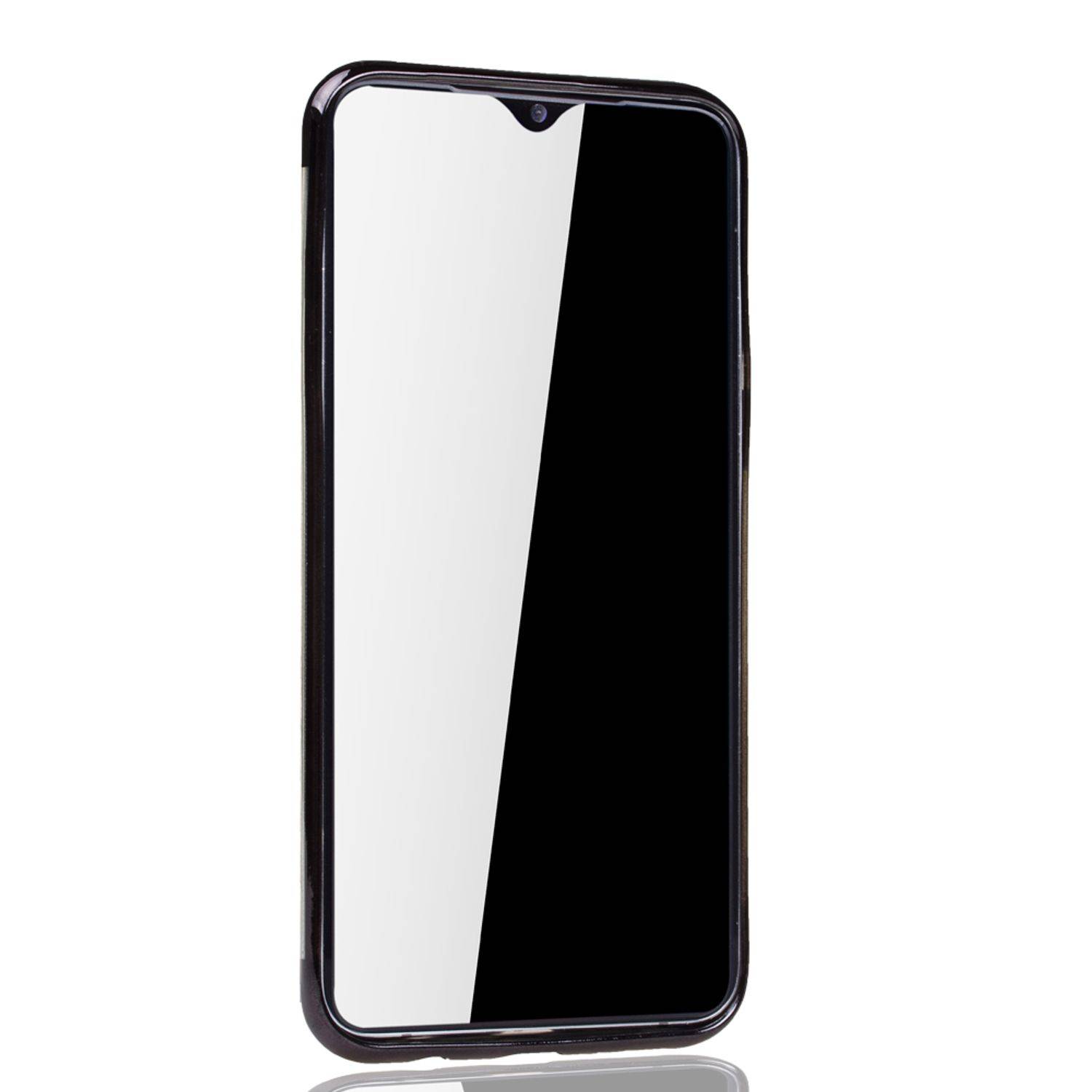Samsung Galaxy M20 Handyhülle Bumper Backcover Schwarz