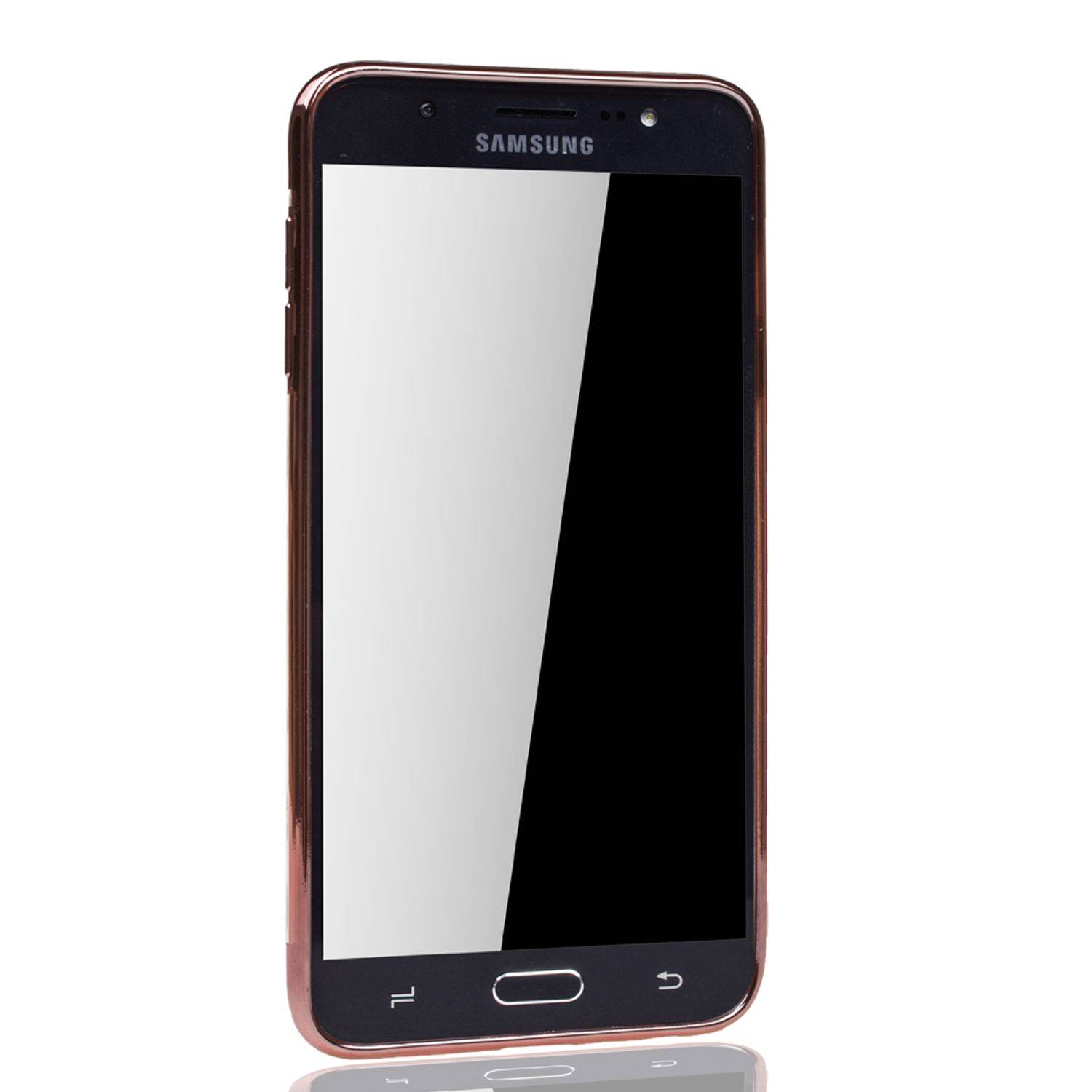 Samsung Galaxy J4 Handyhülle Bumper Backcover Rosa