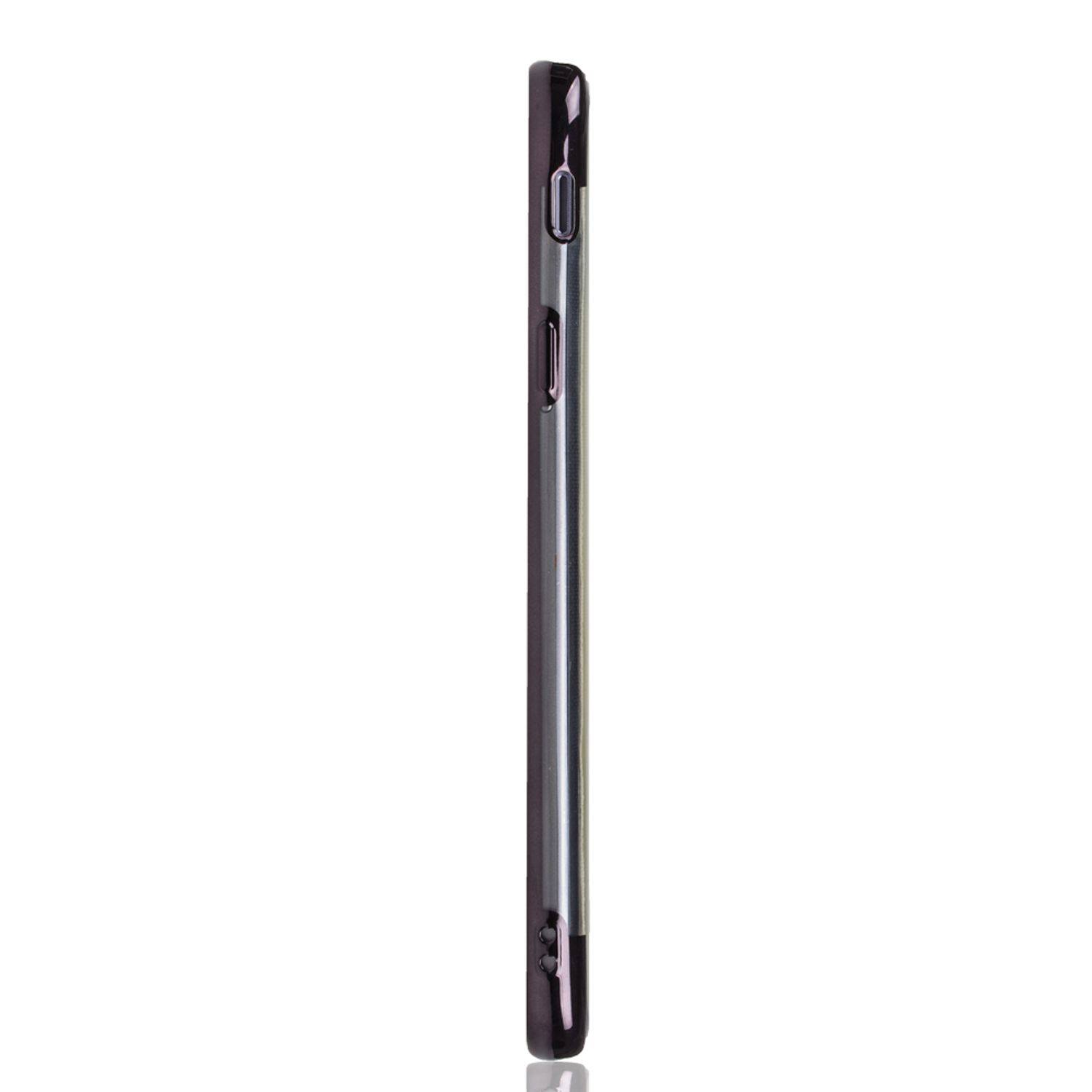 Samsung Galaxy J4 Handyhülle Bumper Backcover Schwarz