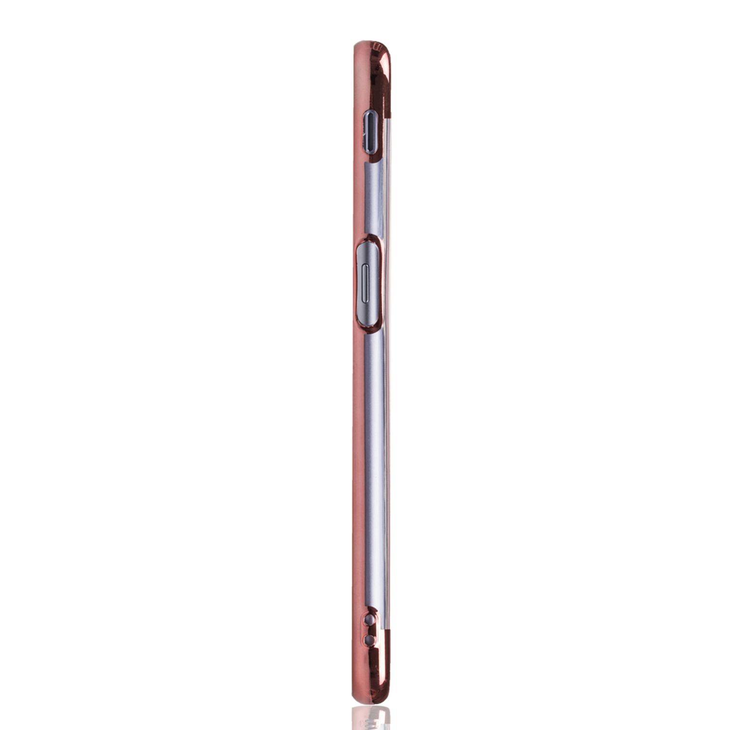 Samsung Galaxy J6 Plus Handyhülle Bumper Backcover Rosa