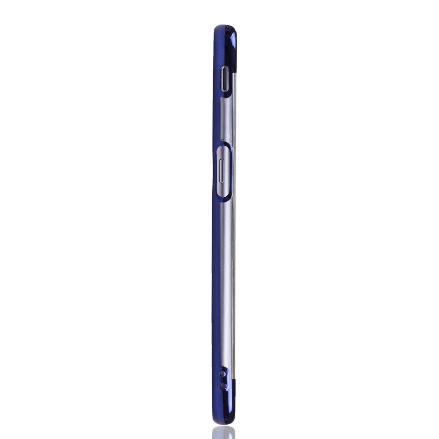 Samsung Galaxy J6 Plus Handyhülle Bumper Backcover Blau