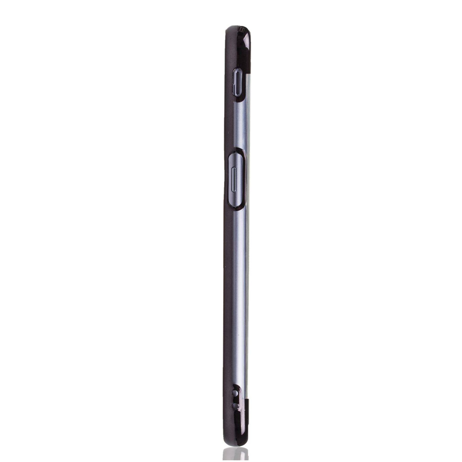 Samsung Galaxy J6 Plus Handyhülle Bumper Backcover Schwarz