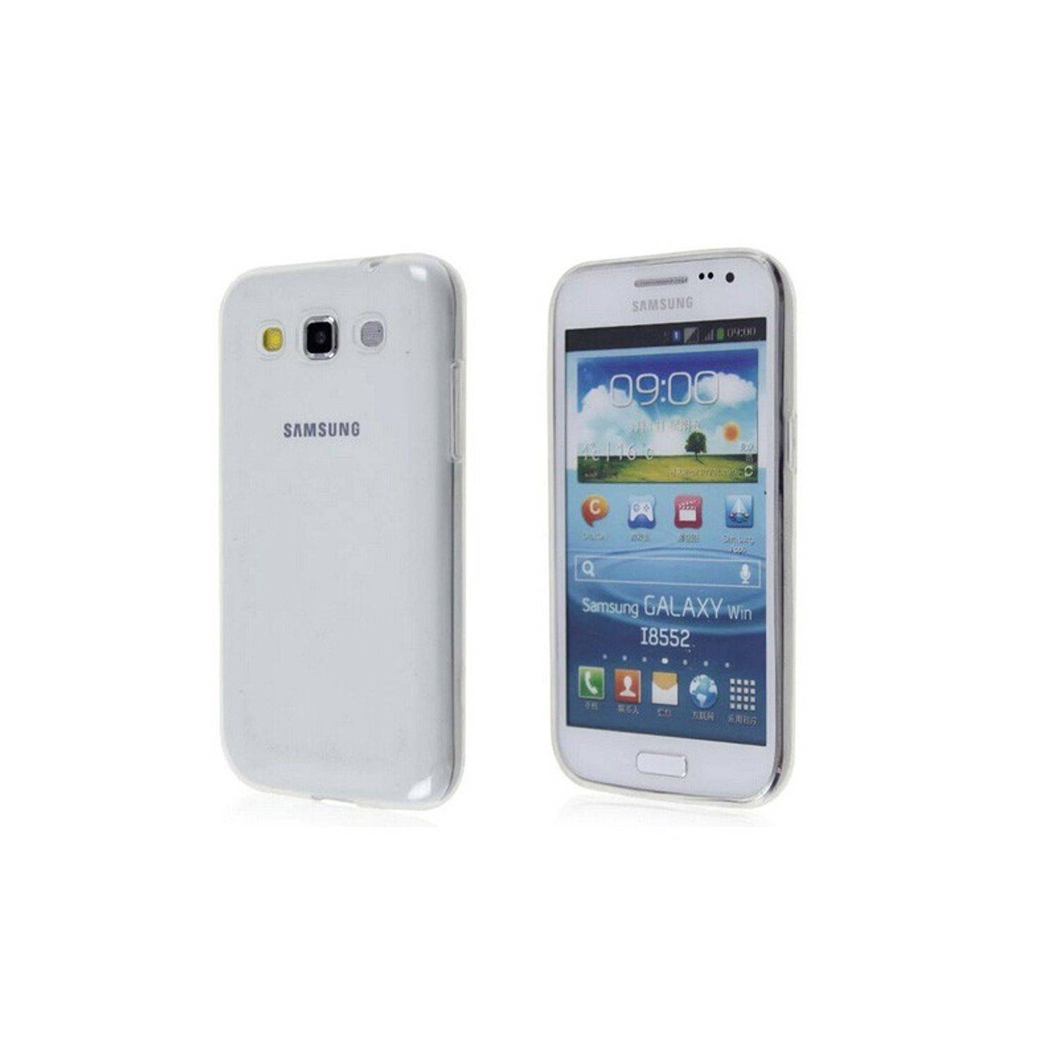 Samsung Galaxy Win Handyhülle Ultra Dünn Bumper Backcover Transparent