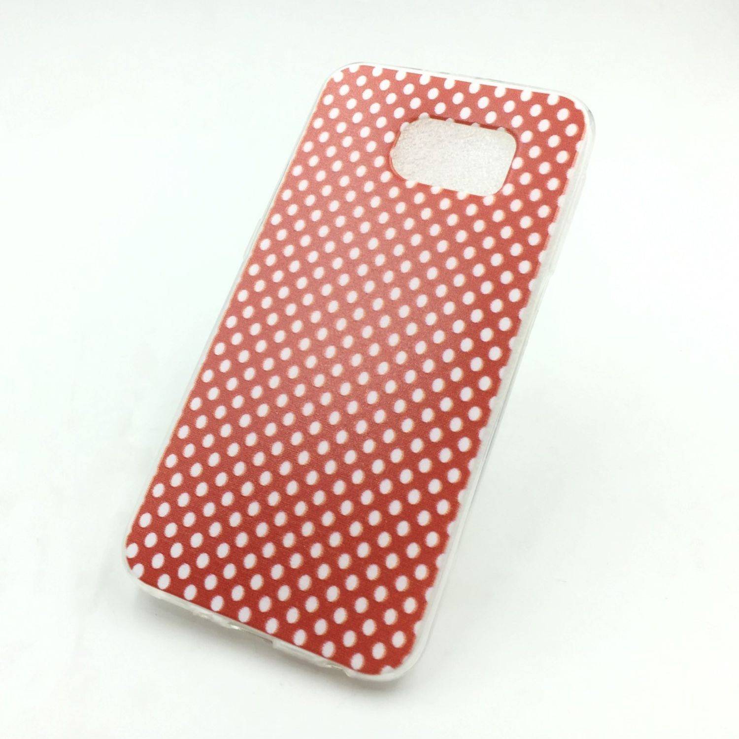 Samsung Galaxy S6 Handyhülle Backcover Rot