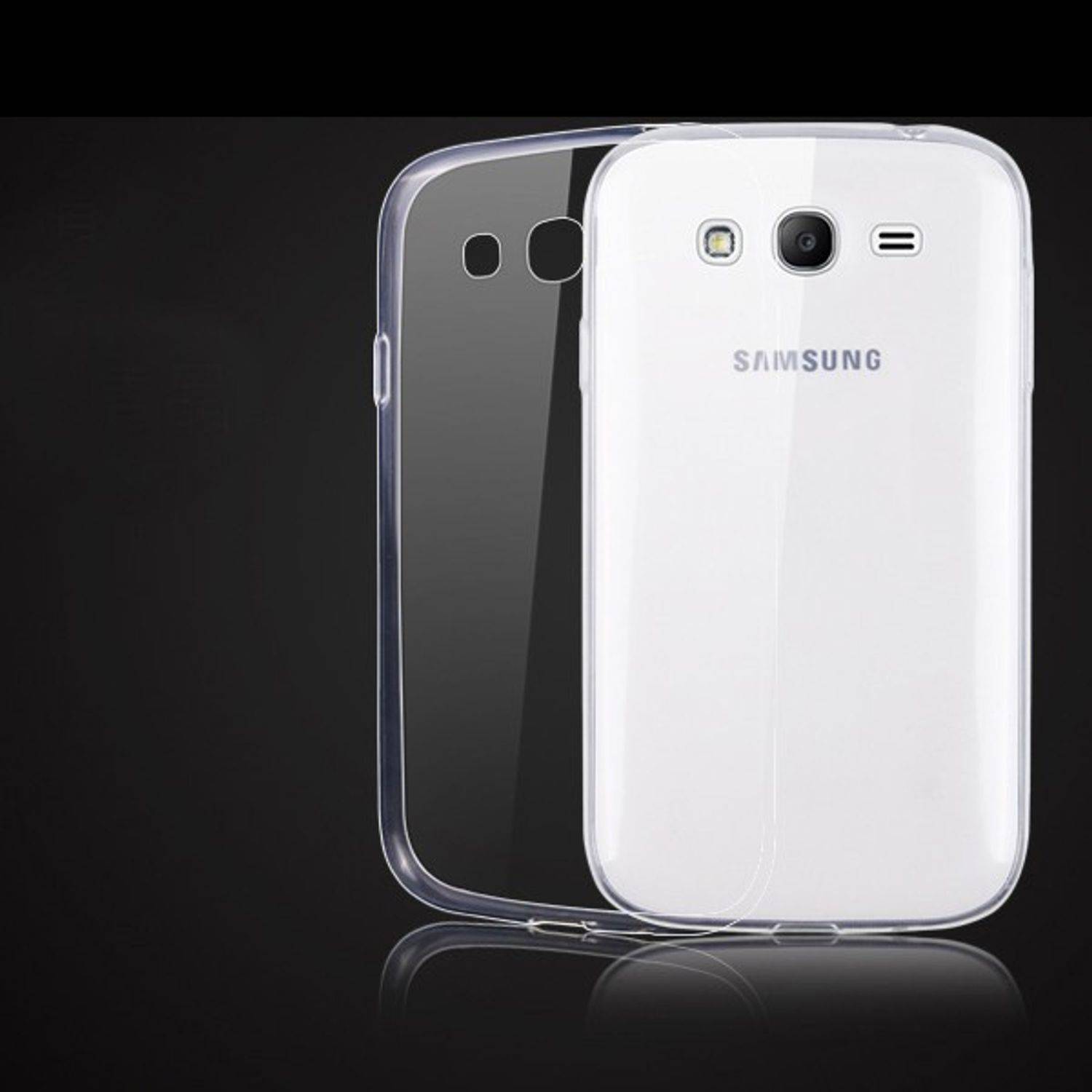 Samsung Galaxy Grand Neo Handyhülle Backcover Transparent