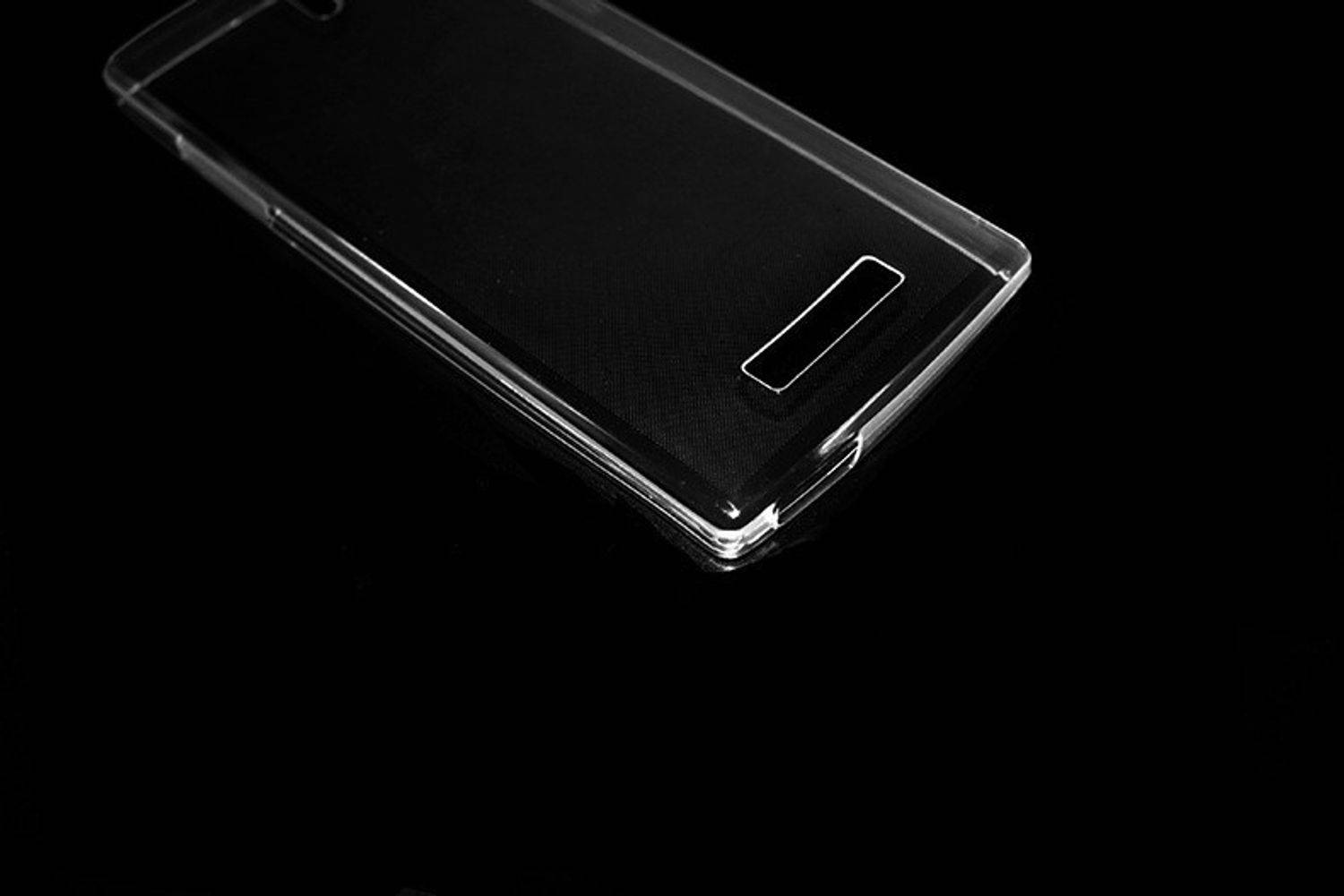 Oppo Find 5 Handyhülle Backcover Transparent