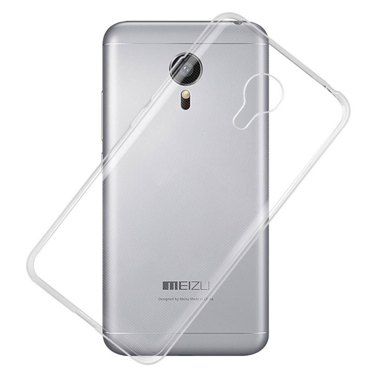 Meizu MX5 Handyhülle Ultra Dünn Bumper Backcover Transparent