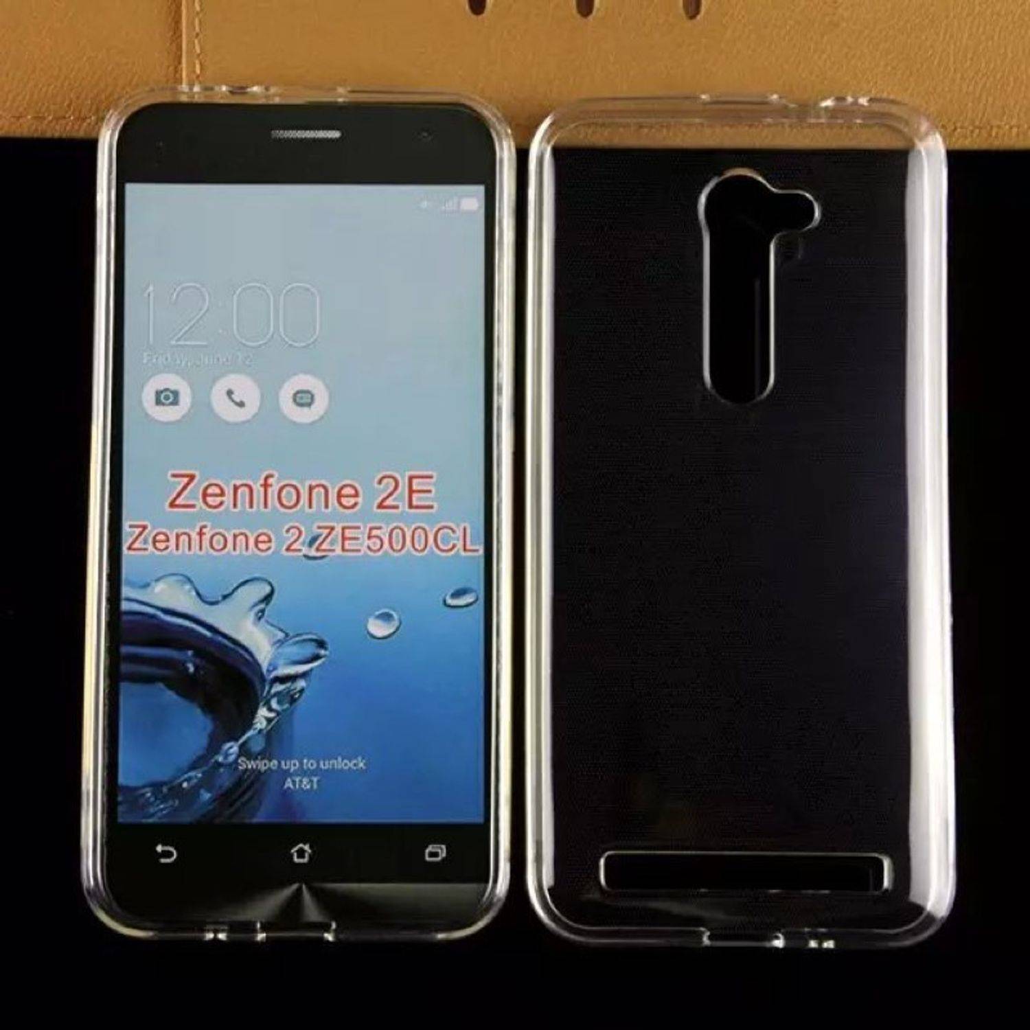 ASUS Zenfone 2 5,0 Zoll Handyhülle Backcover Transparent