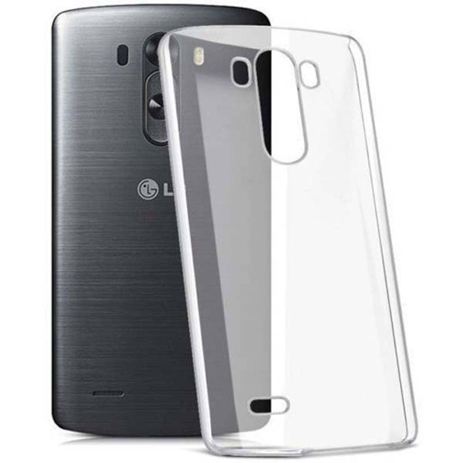 LG G2 Handyhülle Ultra Dünn Bumper Backcover Transparent