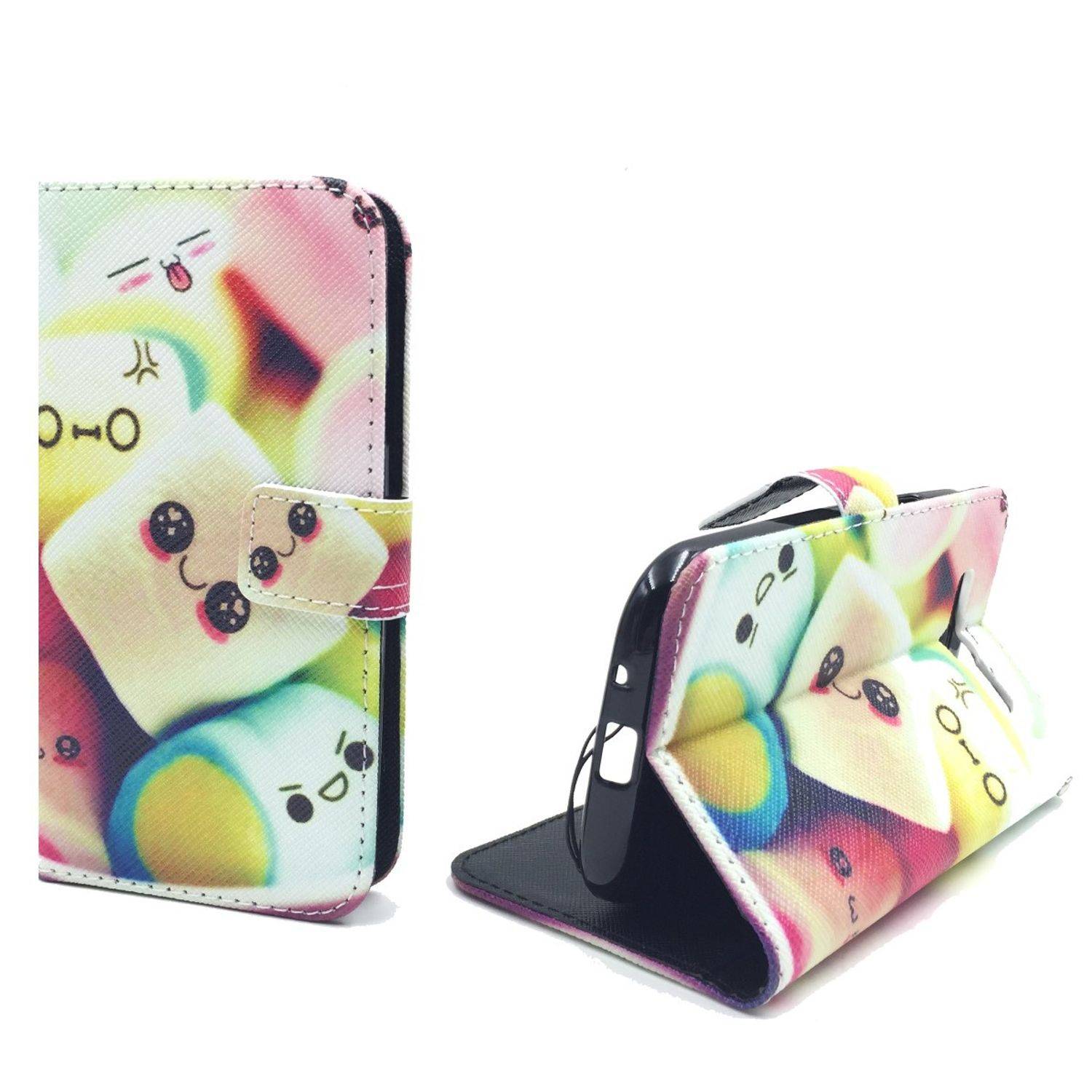 Samsung Galaxy S3 / S3 NEO Handyhülle Bookcover Mehrfarbig