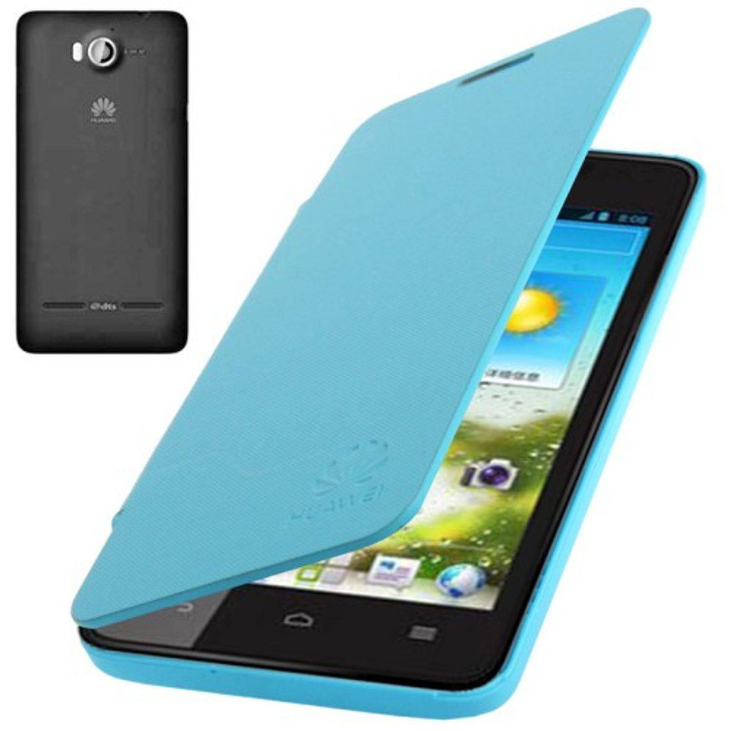 Huawei Ascend G510 Handyhülle Backcover Blau