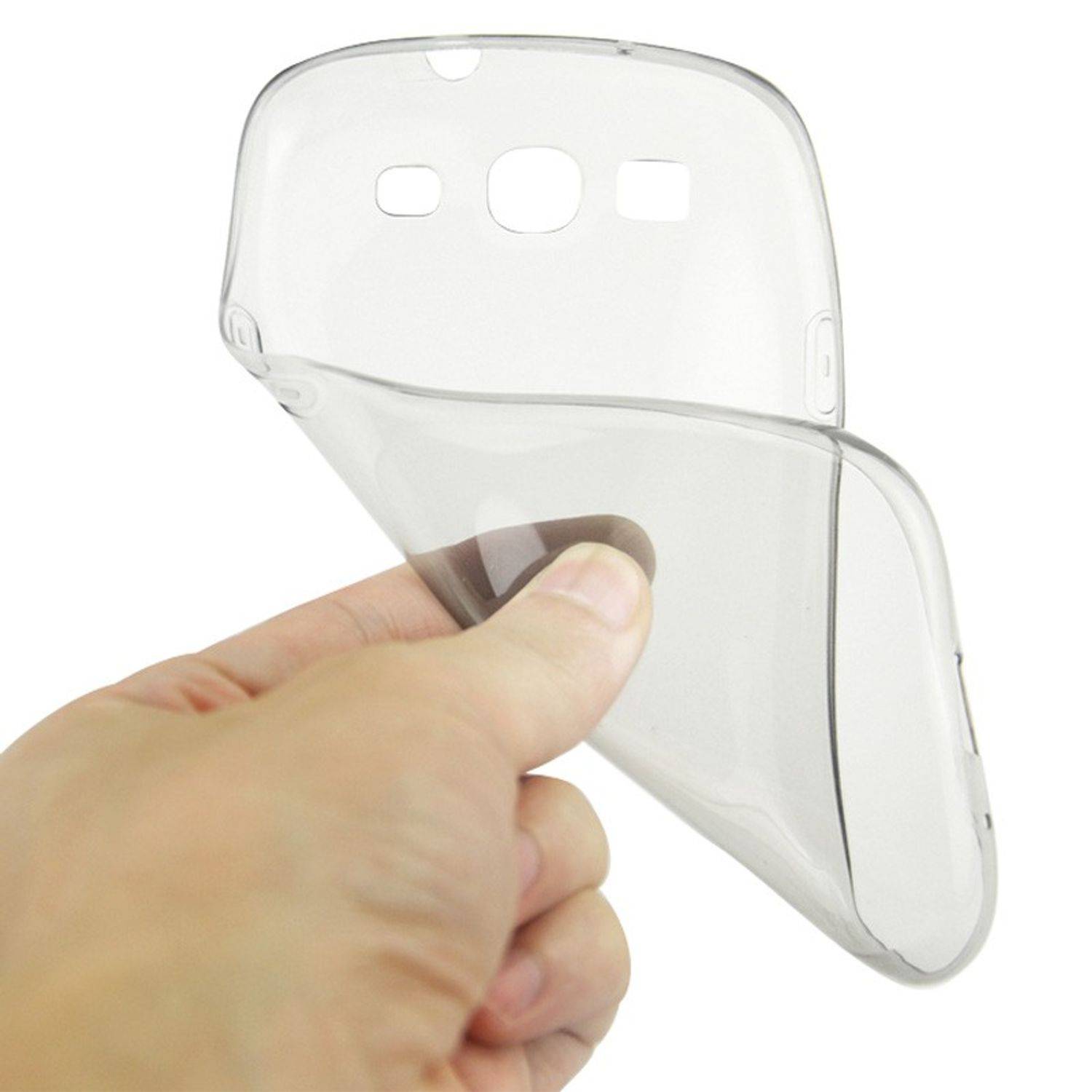 Samsung Galaxy S3 / S3 NEO Handyhülle Ultra Dünn Bumper Backcover Transparent