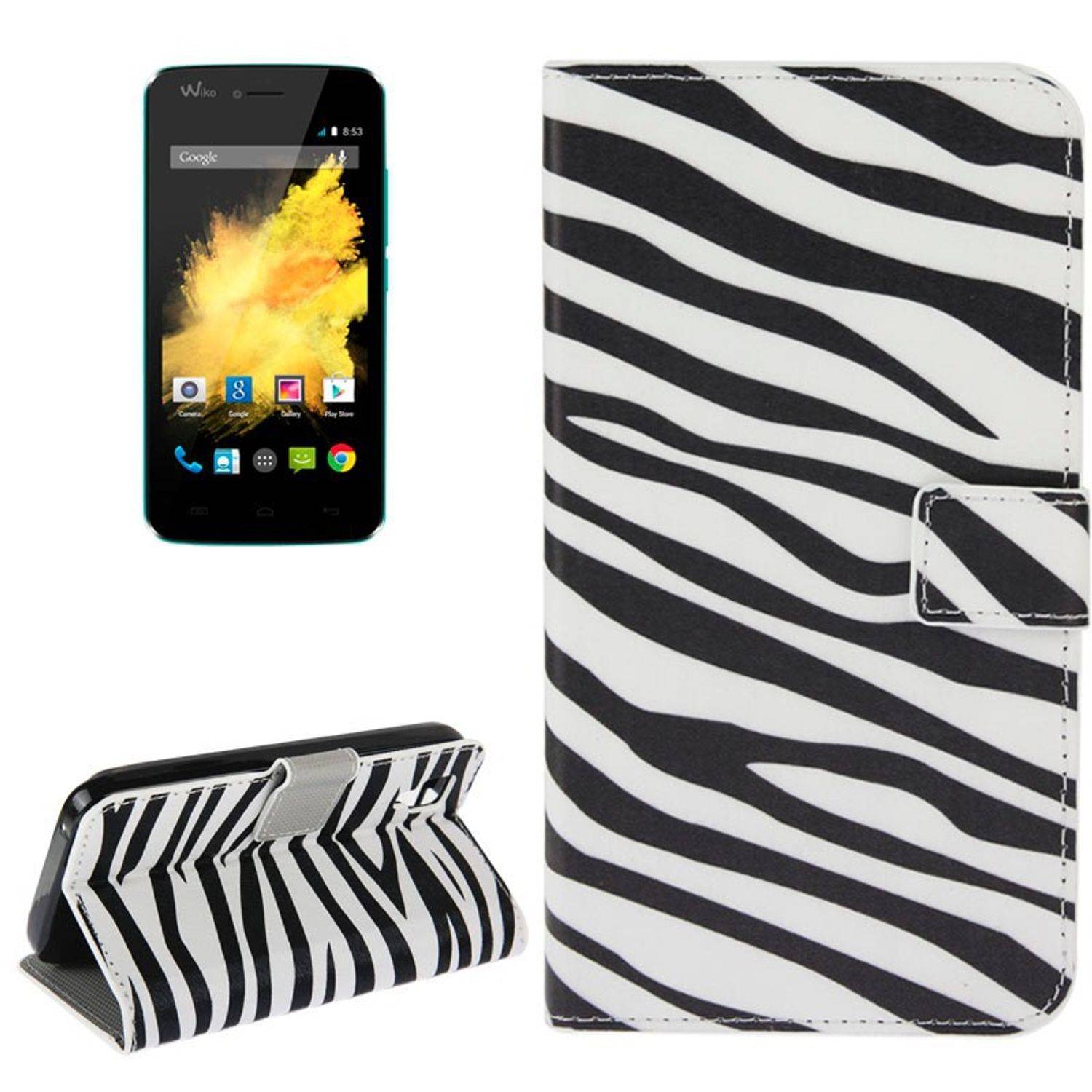Wiko Sunset Handyhülle Backcover Mehrfarbig