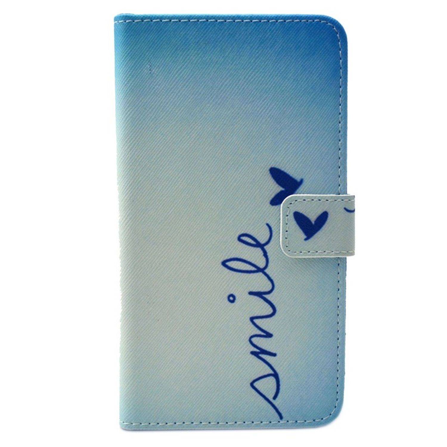 Samsung Galaxy E7 Handyhülle Backcover Blau