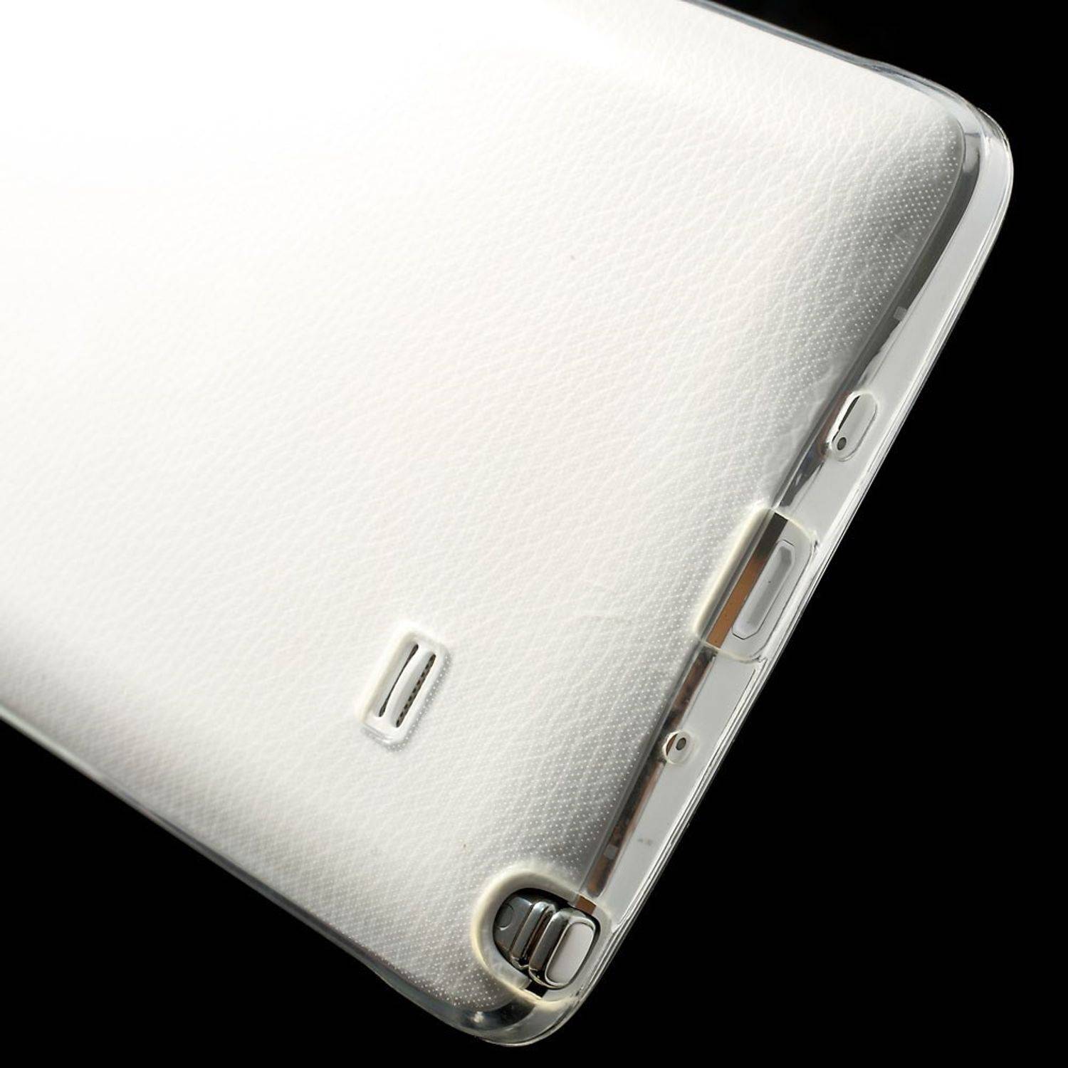 Samsung Galaxy Note 4 Handyhülle Ultra Dünn Bumper Backcover Transparent