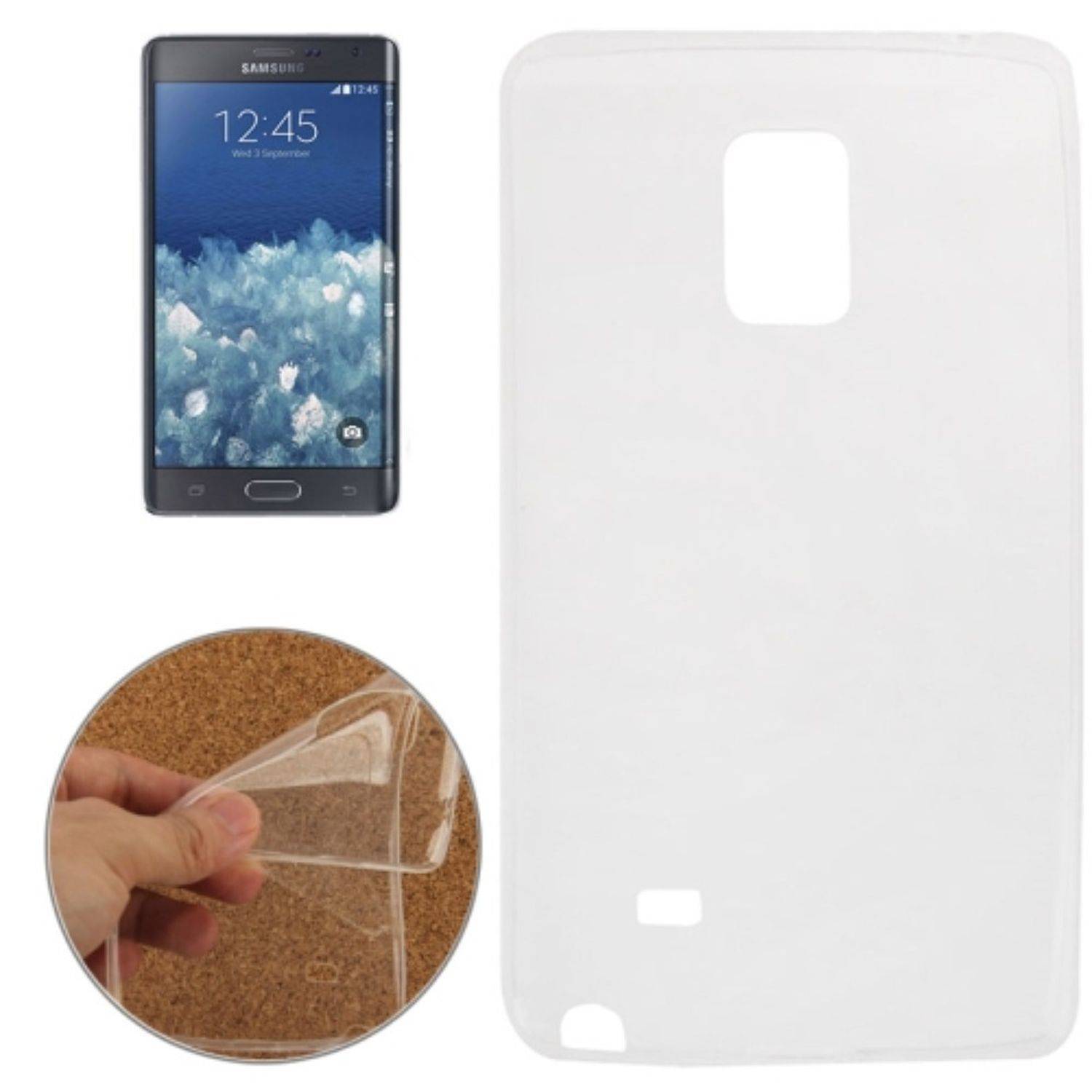 Samsung Galaxy Note Edge Handyhülle Ultra Dünn Bumper Backcover Transparent