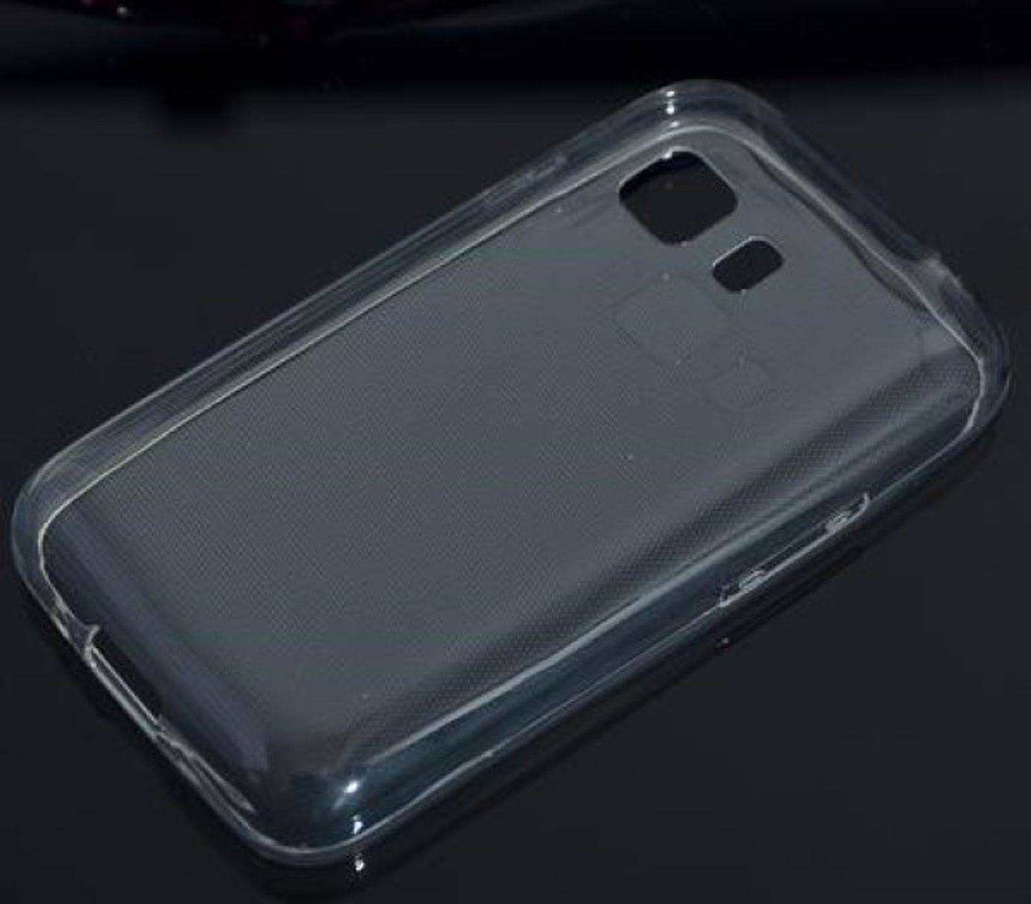 Samsung Galaxy Young 2 Handyhülle Ultra Dünn Bumper Backcover Transparent