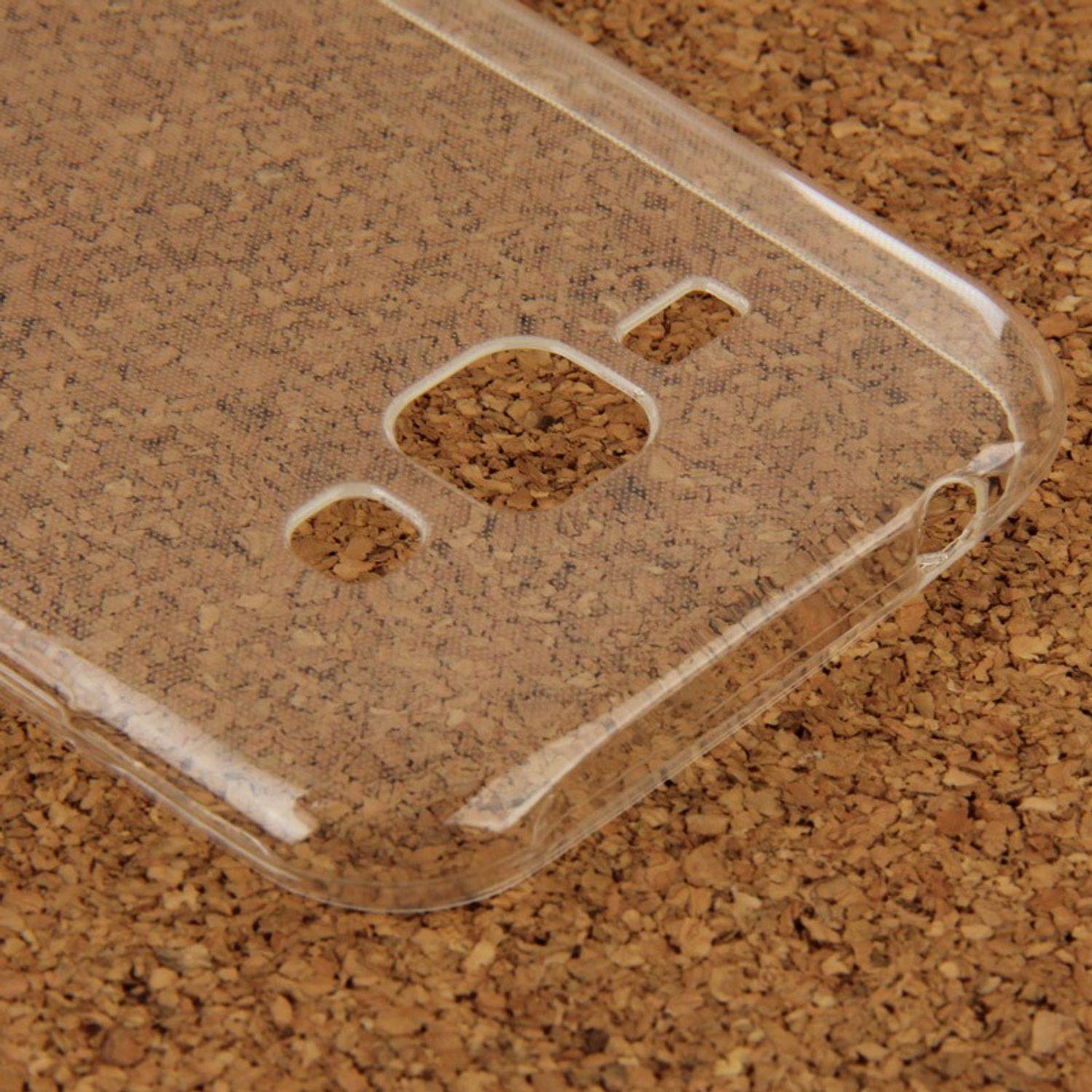 Samsung Galaxy J1 Handyhülle Ultra Dünn Bumper Backcover Transparent
