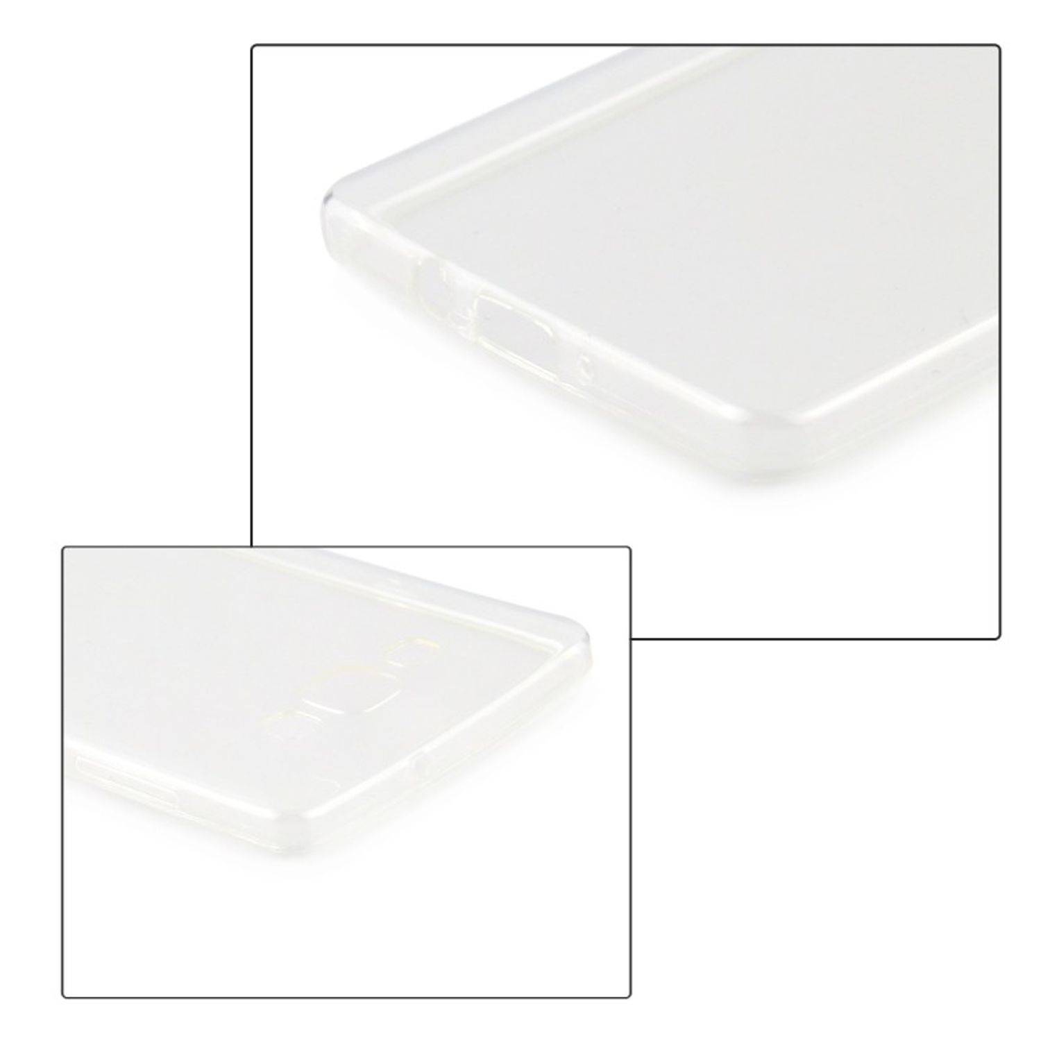 Samsung Galaxy A7 Handyhülle Ultra Dünn Bumper Backcover Transparent