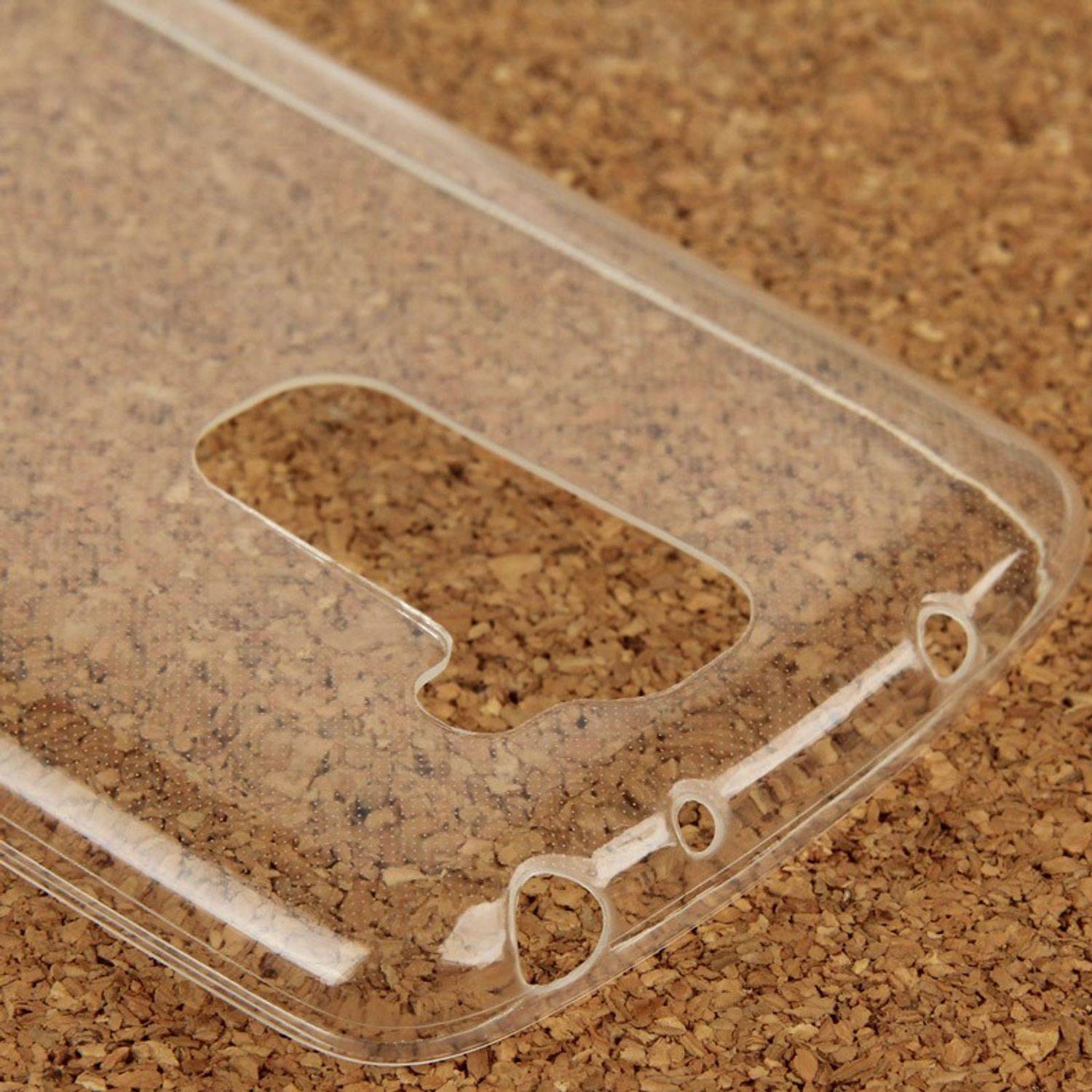 LG G2 mini Handyhülle Ultra Dünn Bumper Backcover Transparent