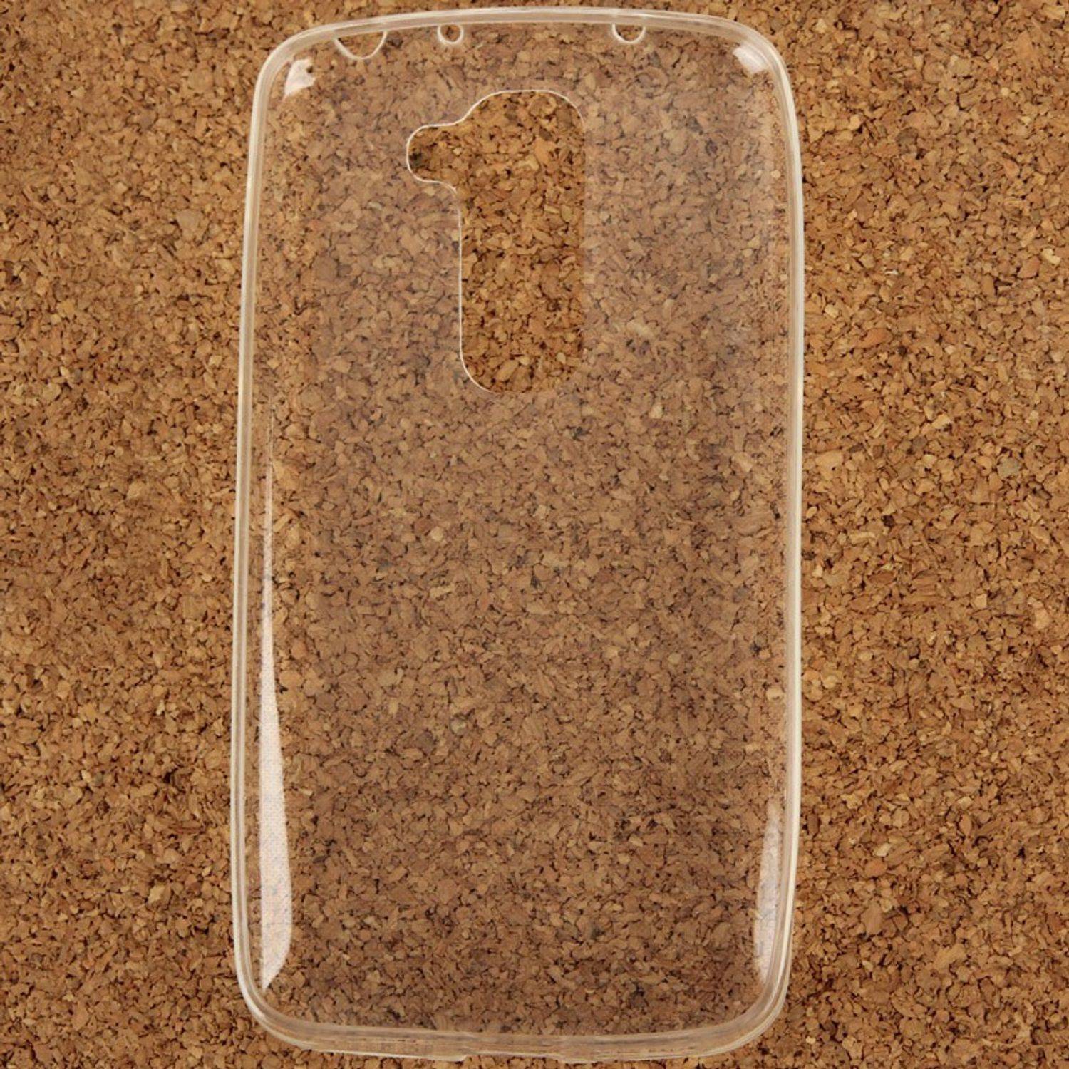 LG G2 mini Handyhülle Ultra Dünn Bumper Backcover Transparent
