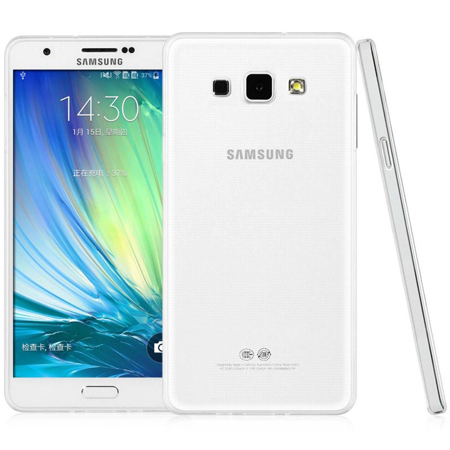 Samsung Galaxy A8 Handyhülle Ultra Dünn Bumper Backcover Transparent