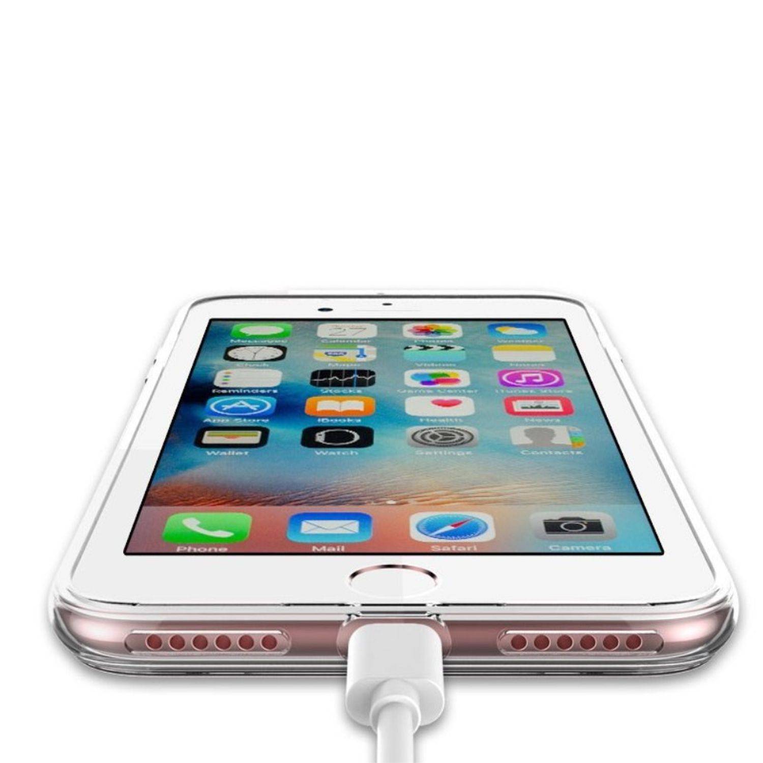 Apple iPhone SE 2020 Handyhülle Ultra Dünn Bumper Backcover Transparent