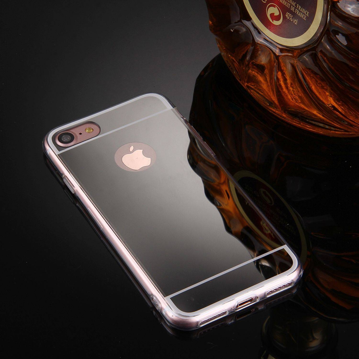Apple iPhone SE 2020 Handyhülle Backcover Schwarz