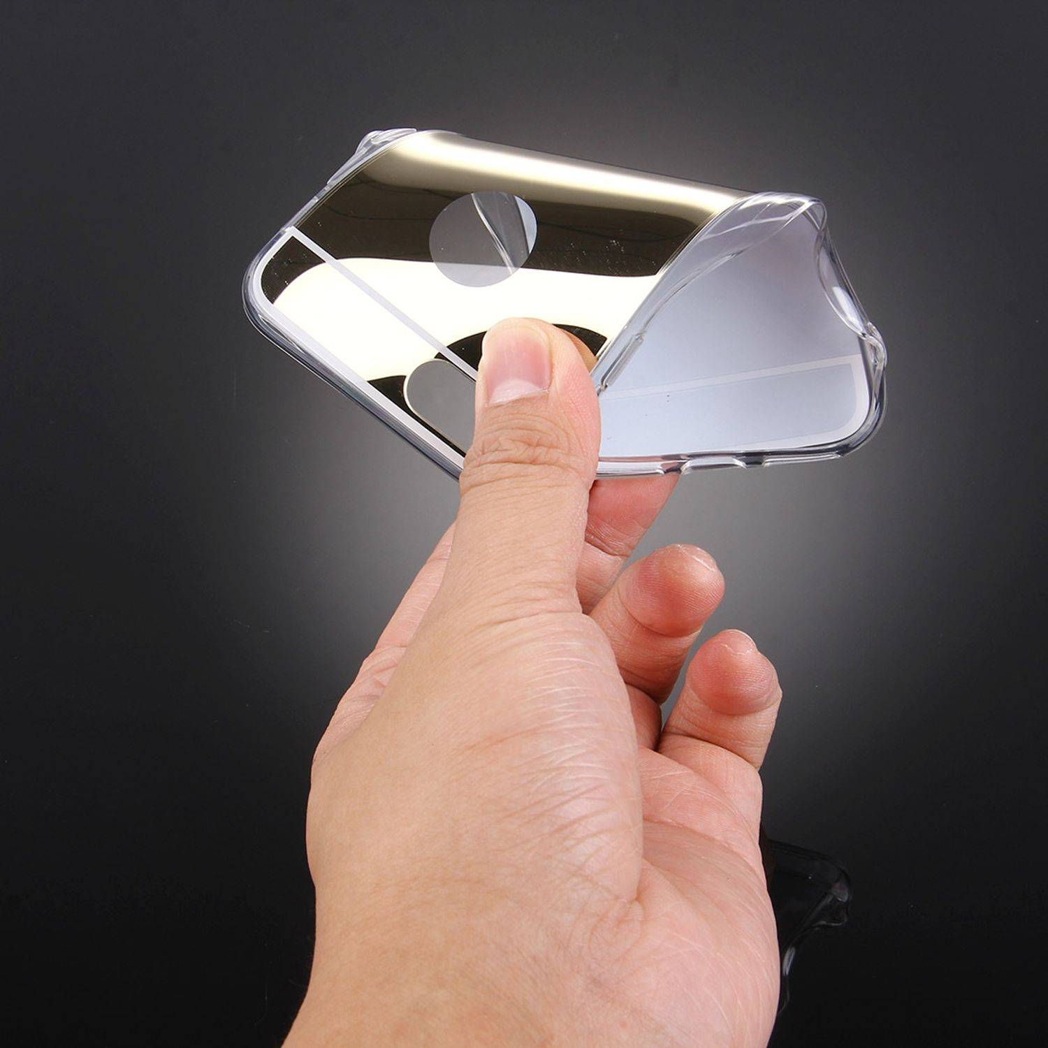 Apple iPhone SE 2020 Handyhülle Backcover Schwarz