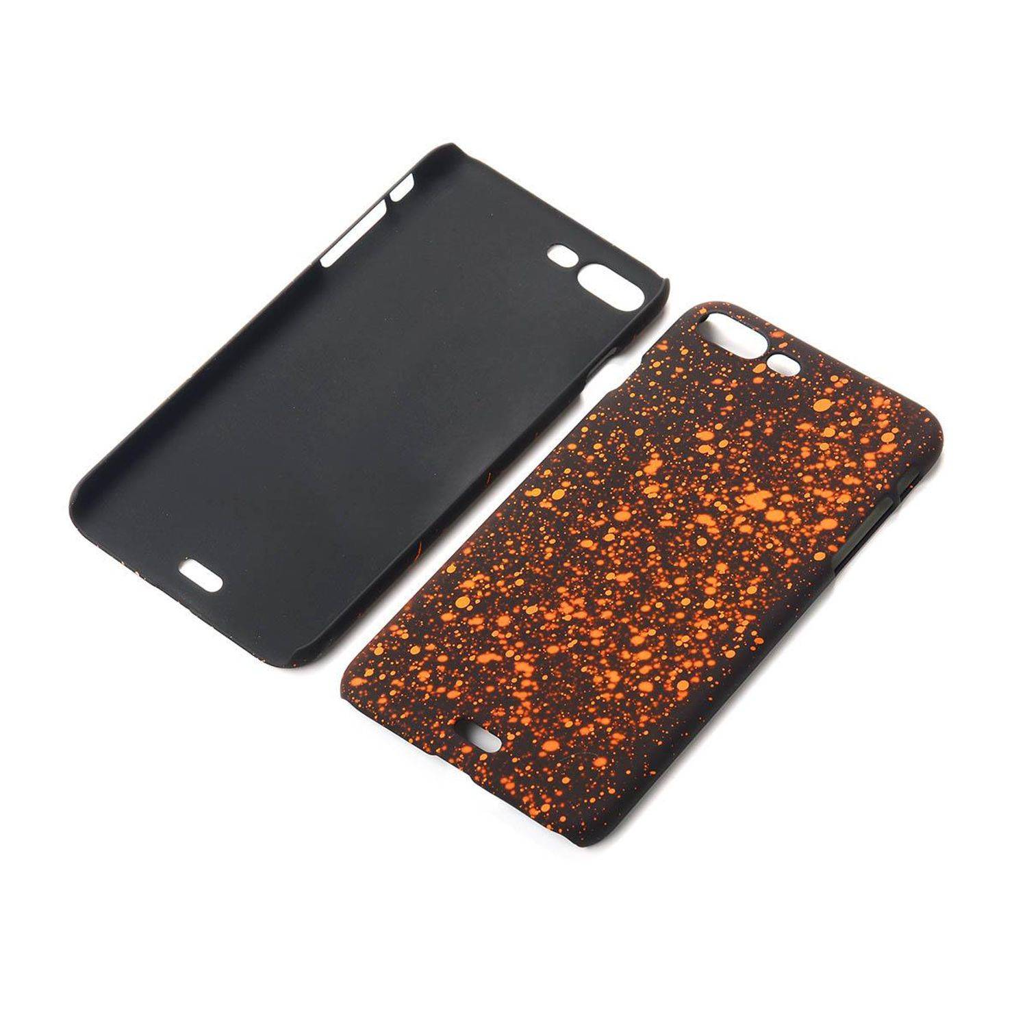 Apple iPhone 8 Plus Handyhülle Backcover Schwarz