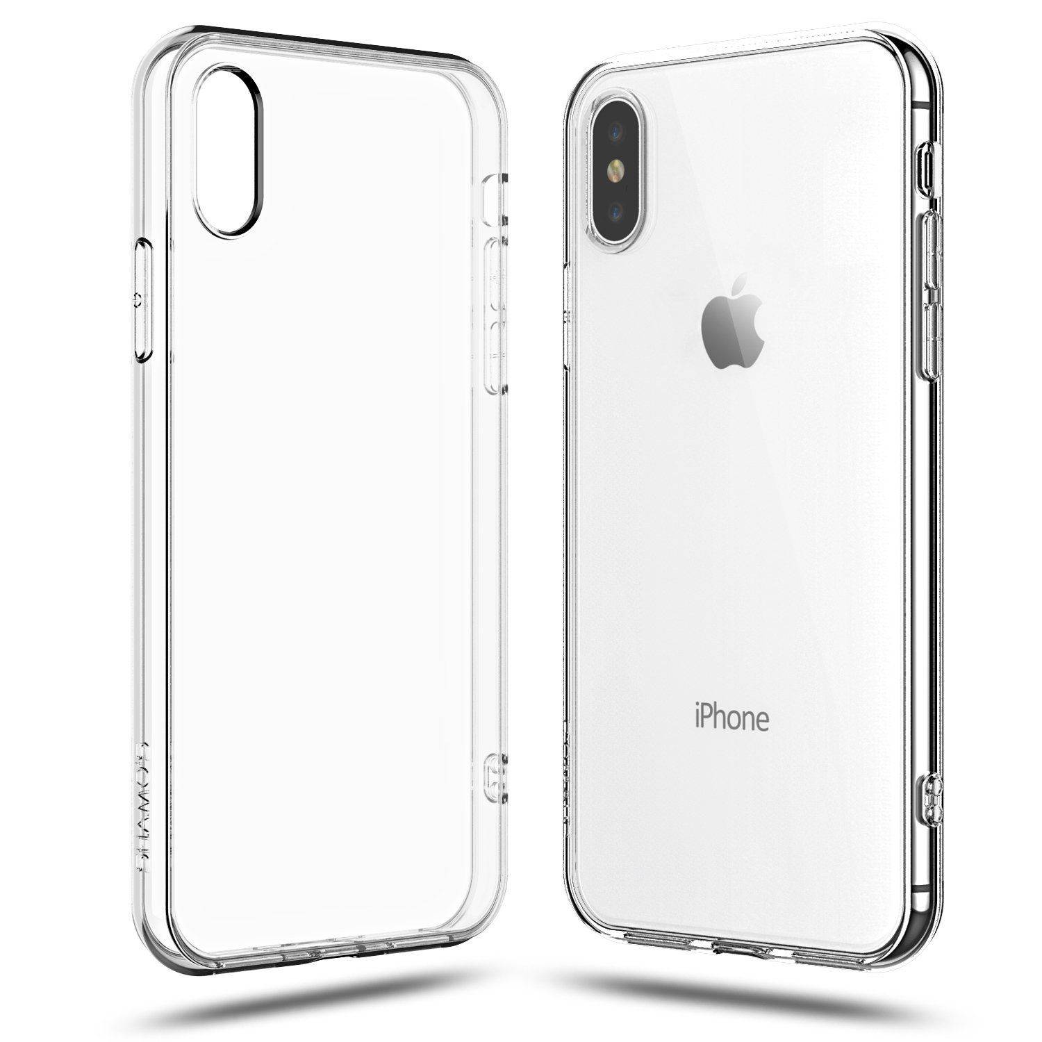 Apple iPhone X / iPhone XS Handyhülle Ultra Dünn Bumper Backcover Transparent