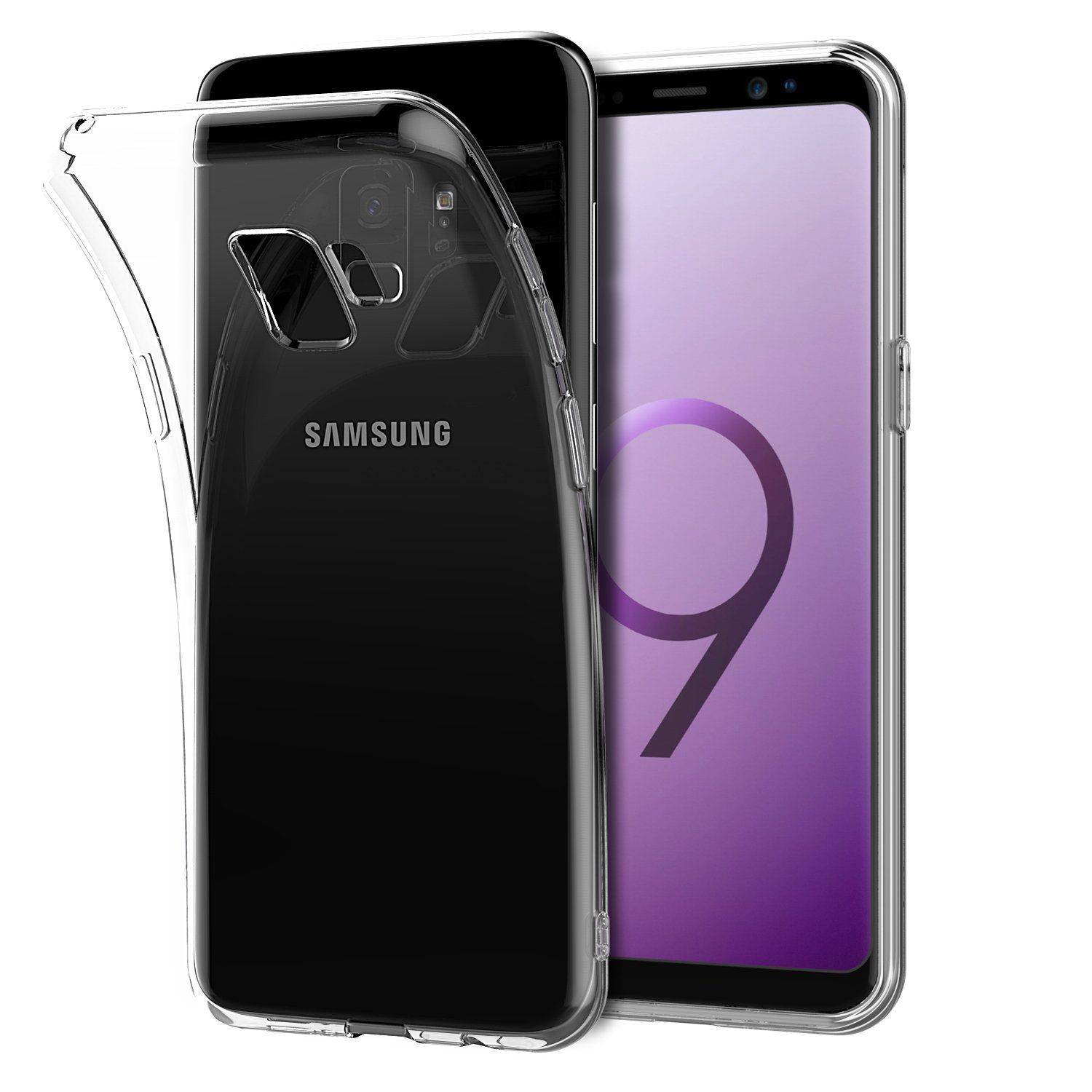 Samsung Galaxy S9 Handyhülle Ultra Dünn Bumper Backcover Transparent